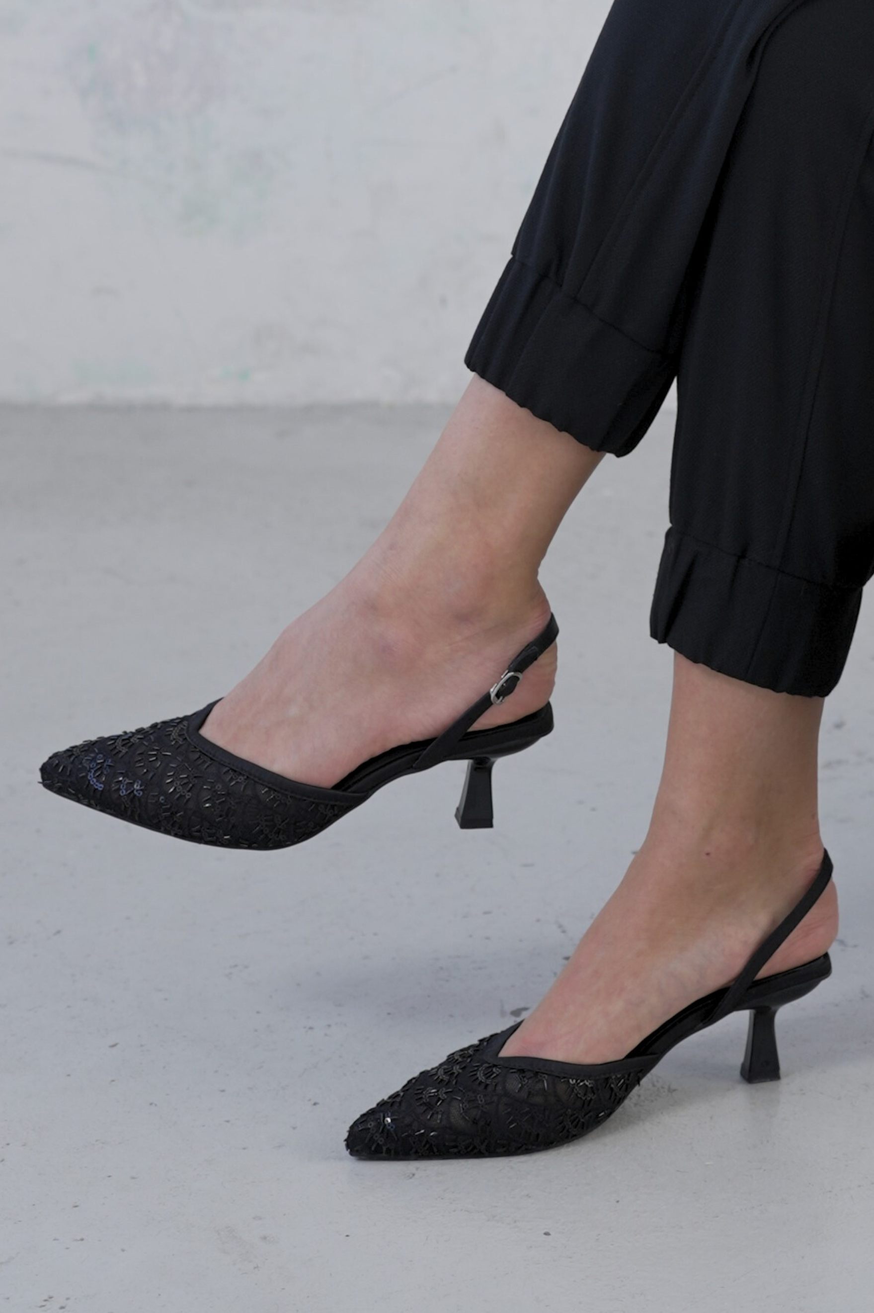 Heels in Black by - High Quality Women Heels OCR6089