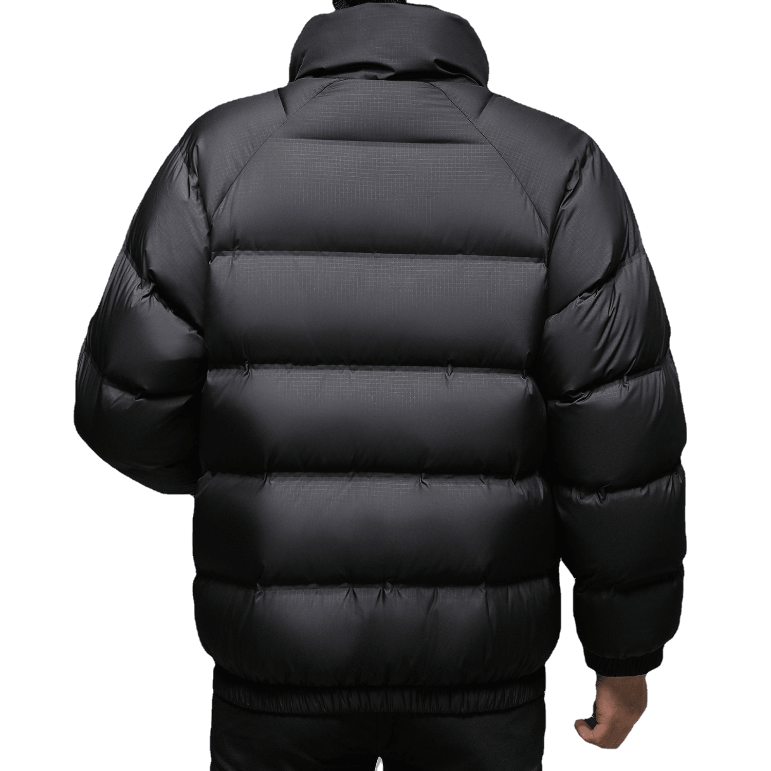 Men'S Polyester Loose Solid Color Short Jacket