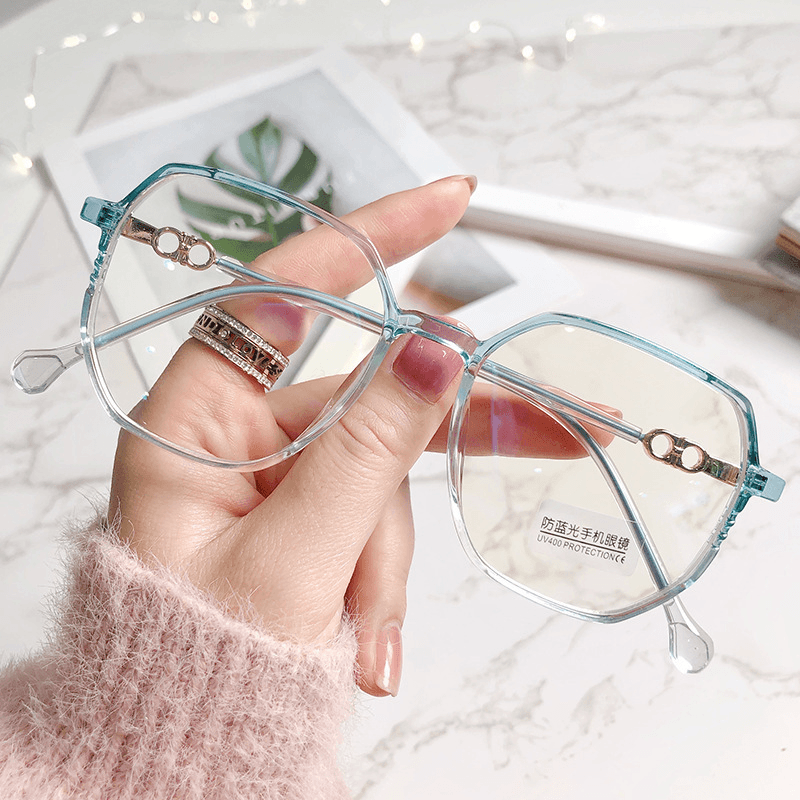 Korean Fashion Style Plain Net Red Glasses Frame
