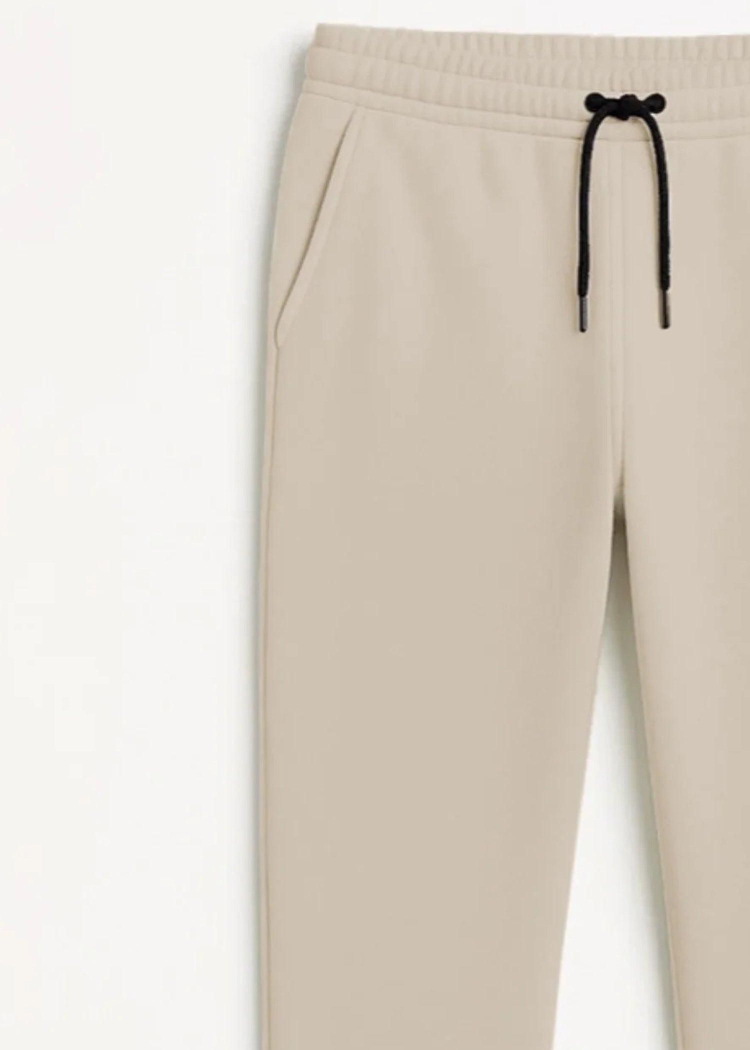 fleece Trousers in Beige