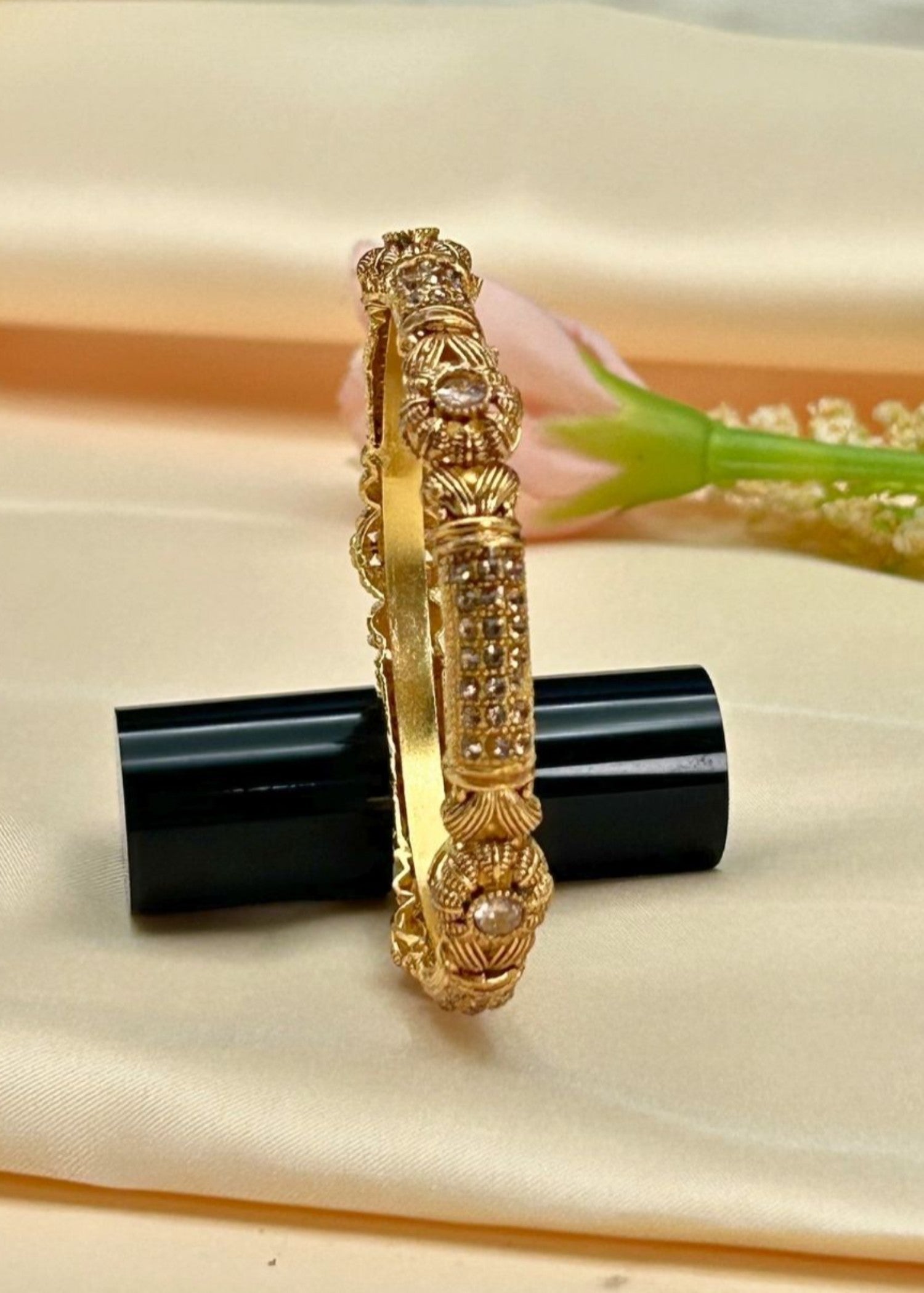 Bangles in Gold Color by - Trendy Women Bangles ALS9290
