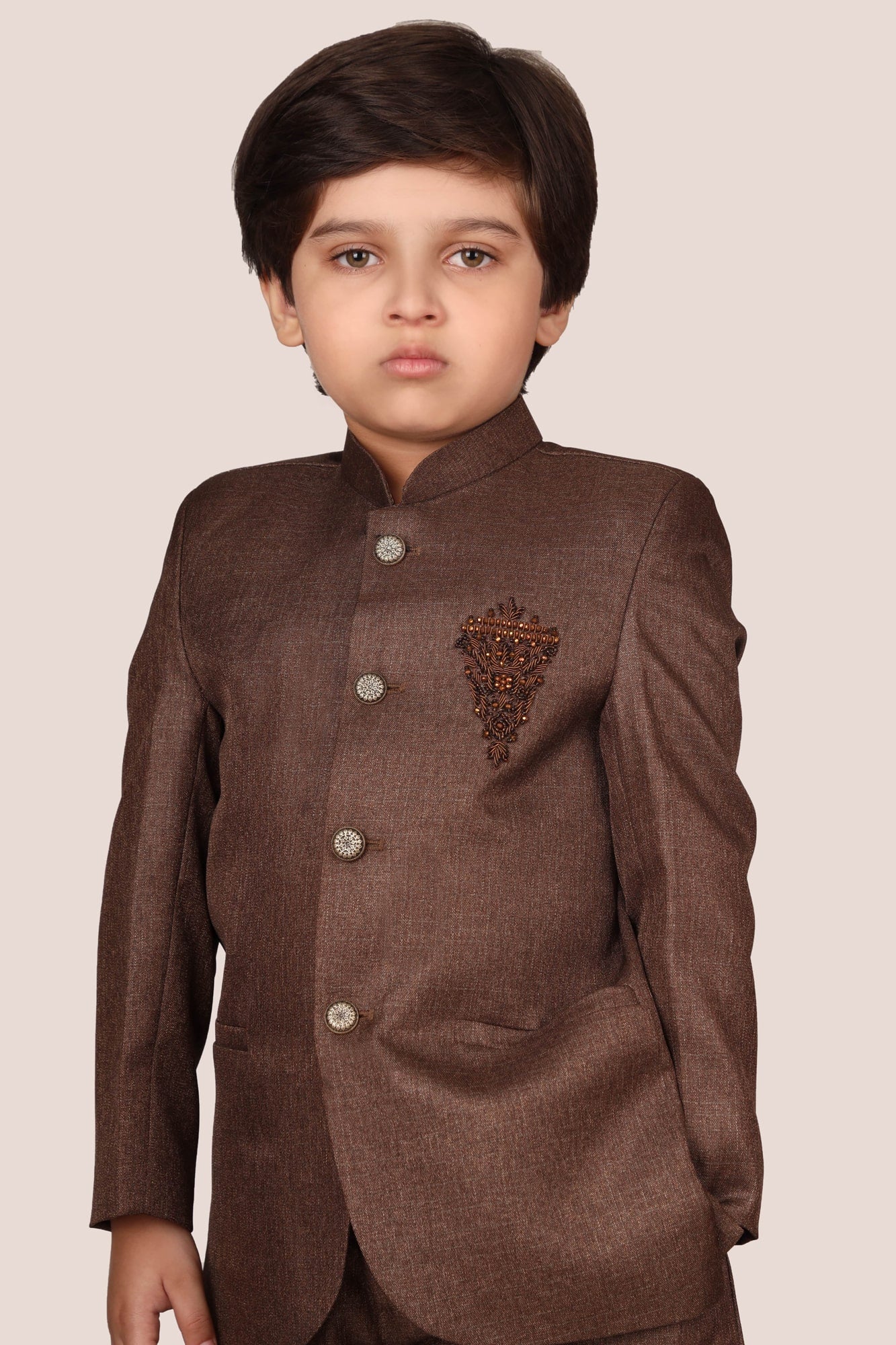 wash & wear Prince Coat in Brown