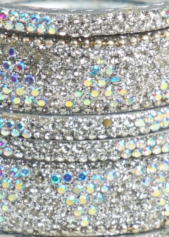 Bangles in Silver Color by - Trendy Women Bangles WLA3970
