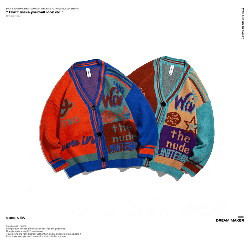Dope Colourful Cardigan