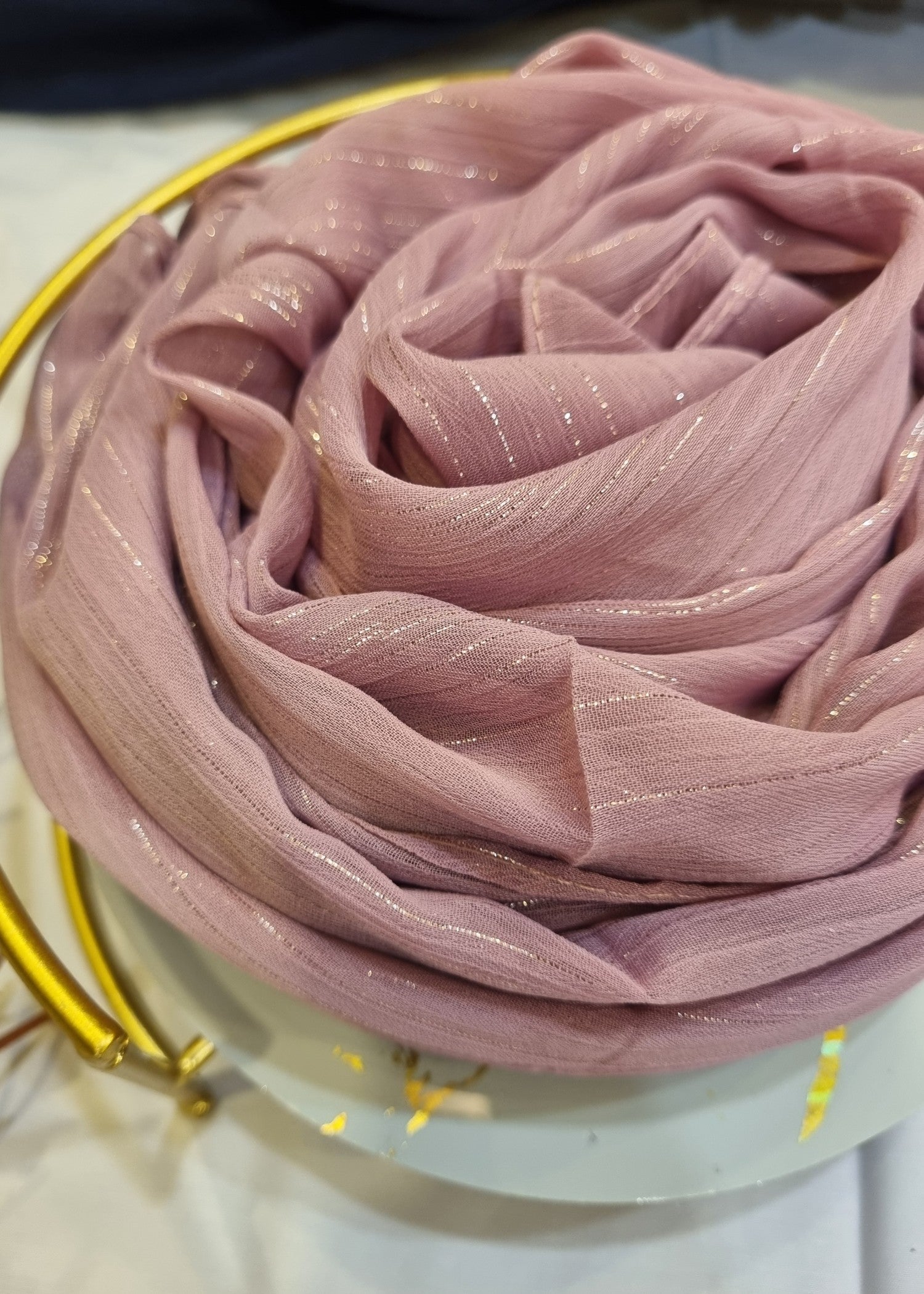 chiffon Hijab in Lilac
