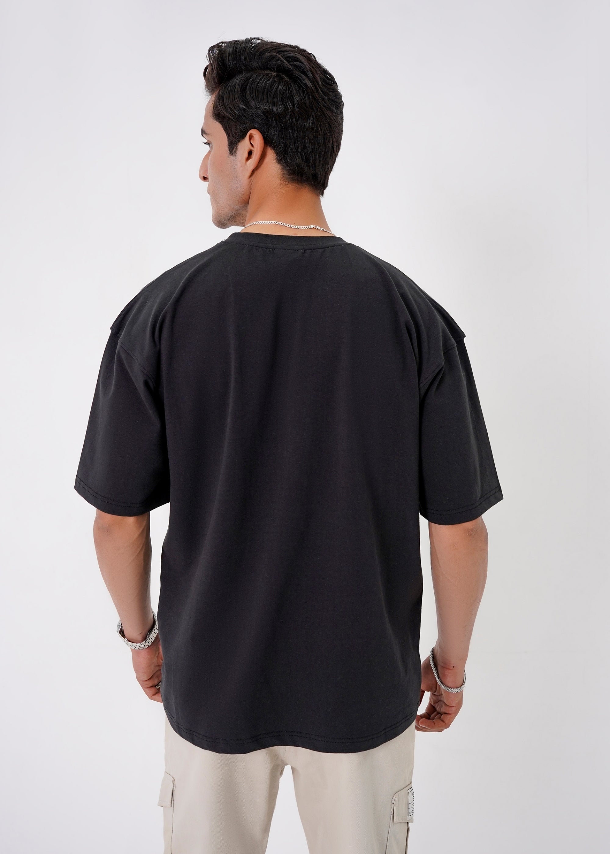 spandex T Shirt in Black