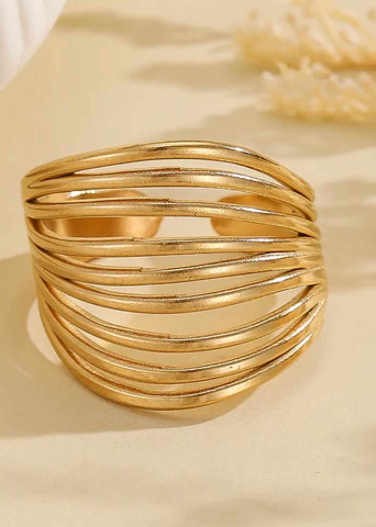 Ring in Gold Color by - Trendy Women Ring YFW6026