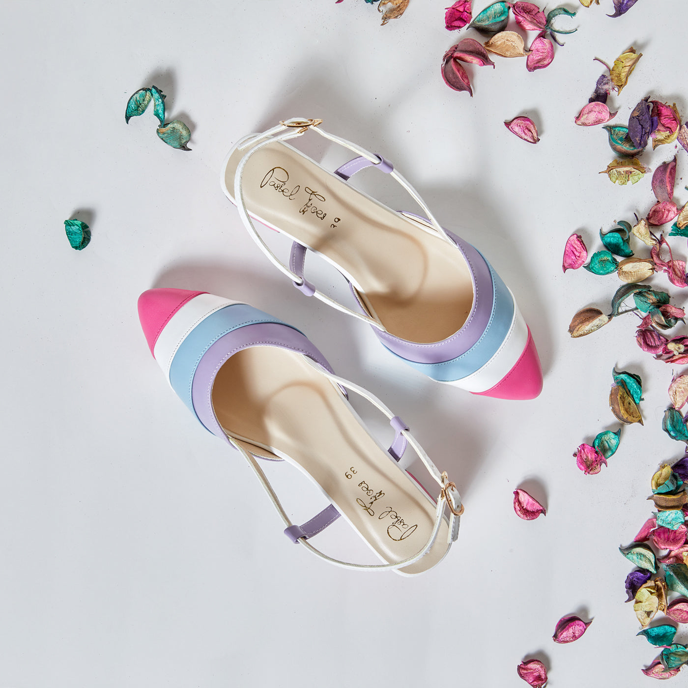 Mules in Mulberry by - High Quality Women Mules LYA1271