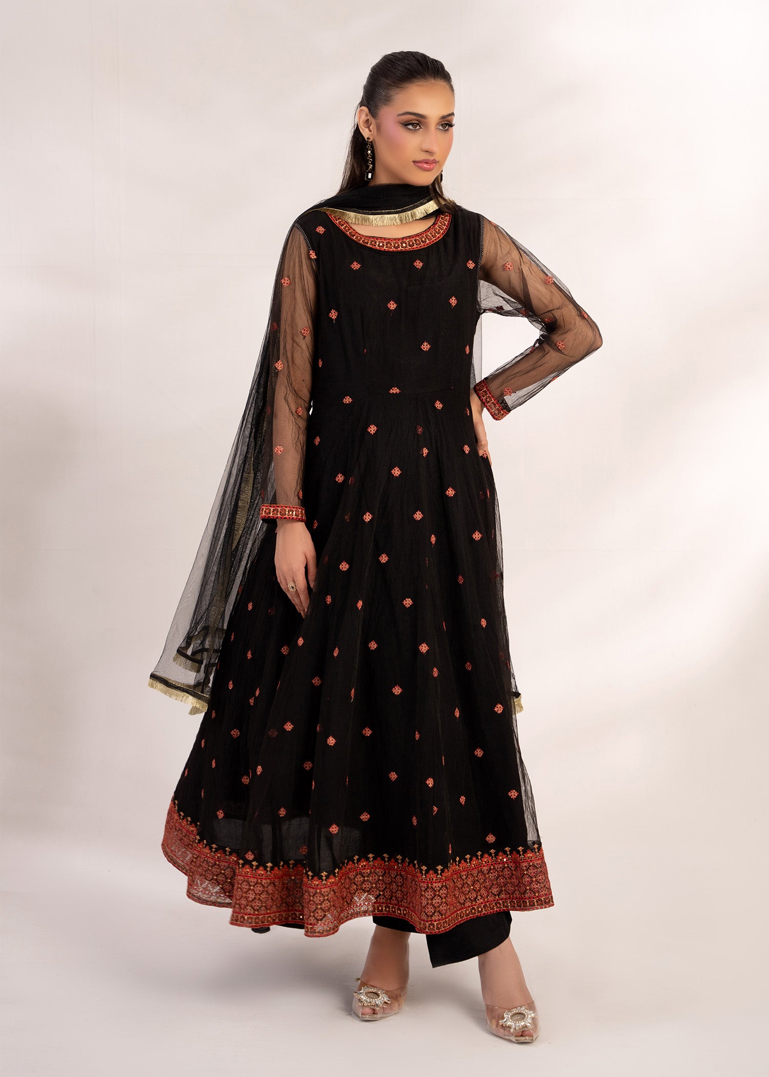 net Maxi in Black