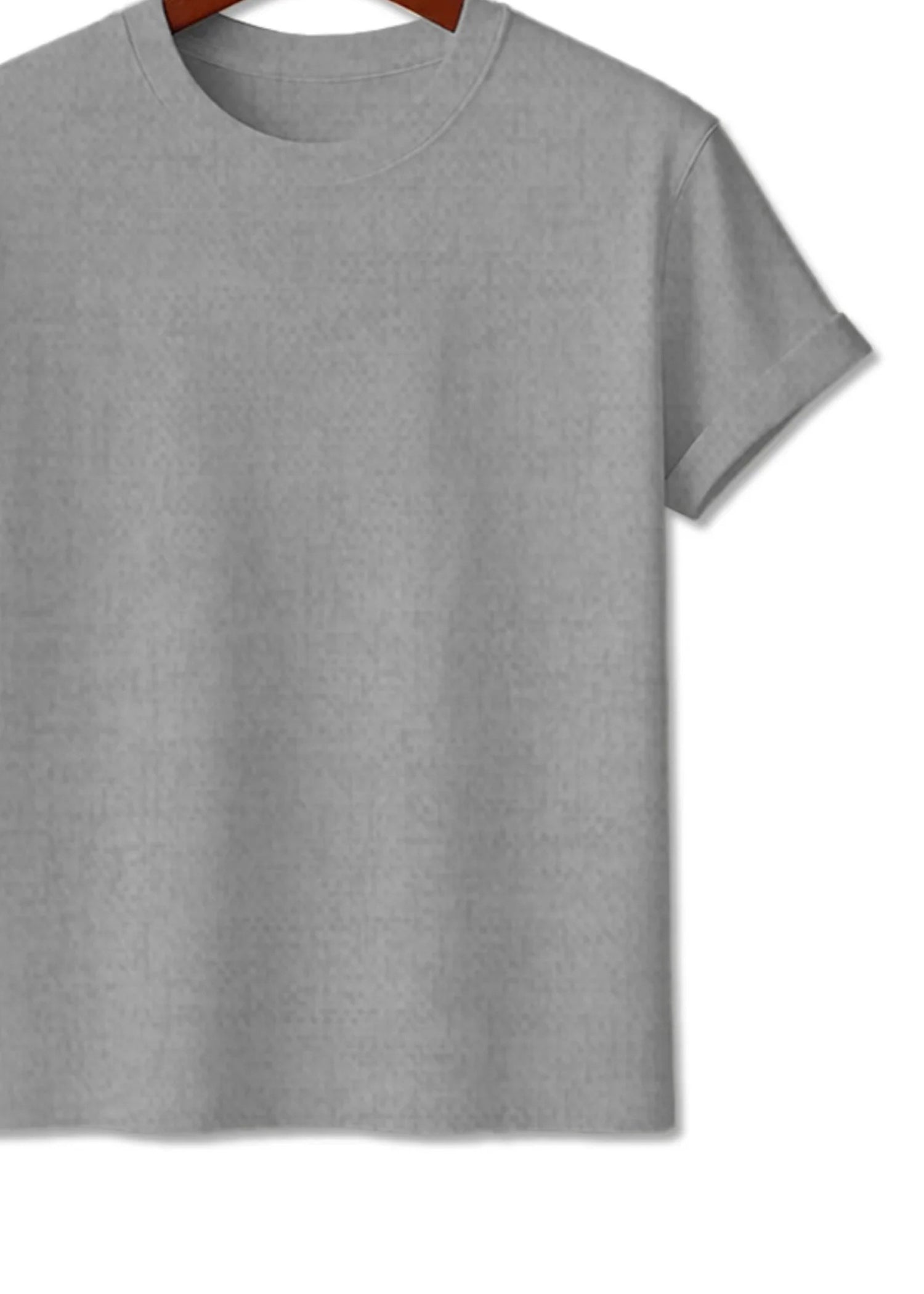 cotton T Shirt in Pastel grey by Topco.Pk