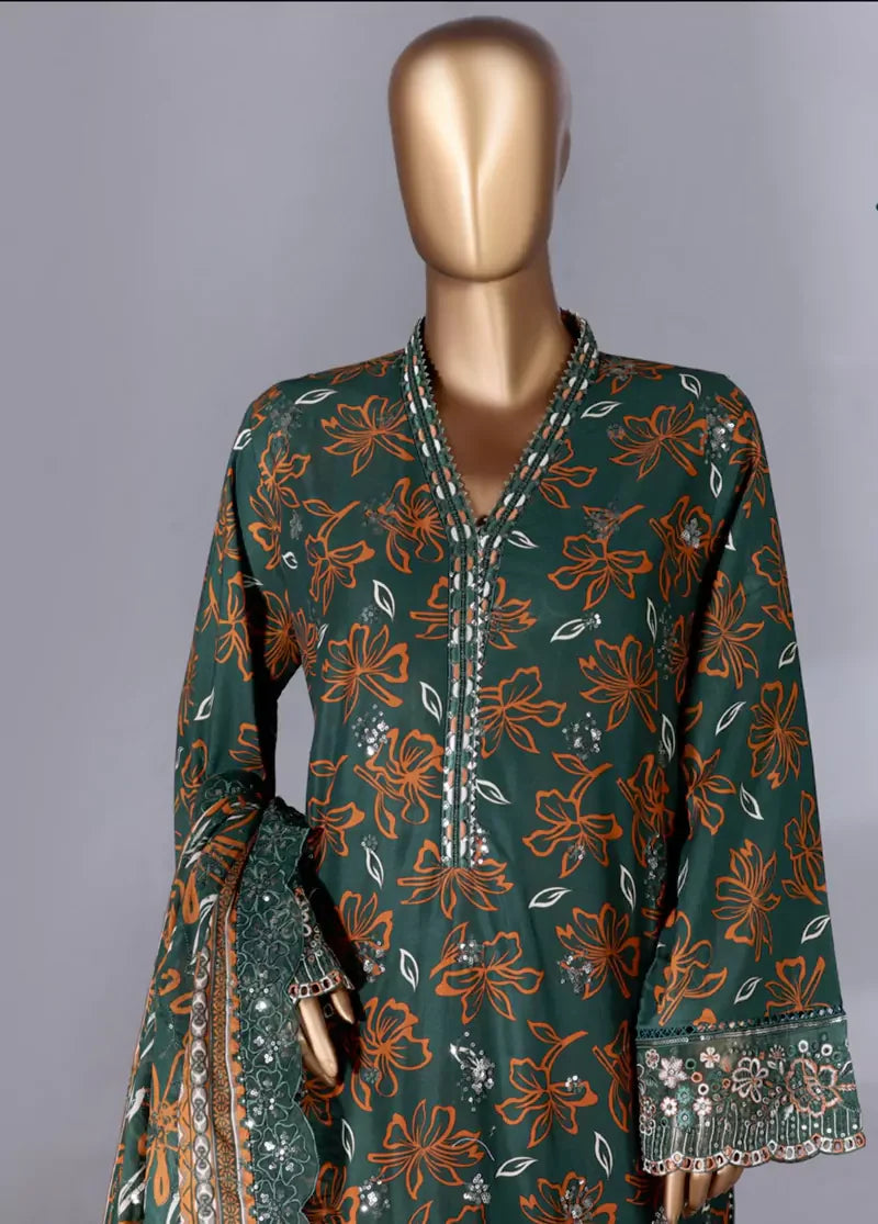 Stitched Lawn Suit – B-2