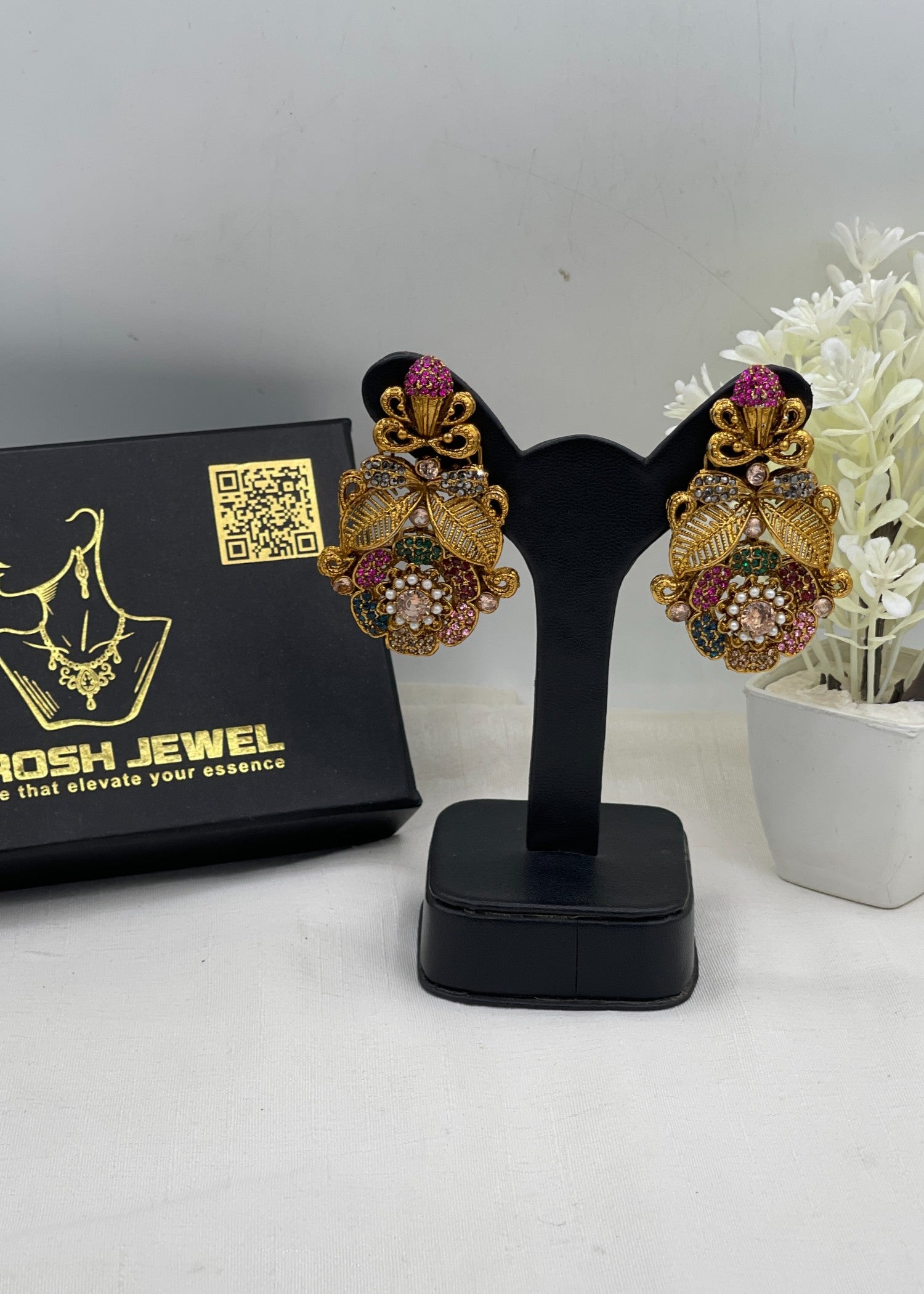 Earrings in Multi Color by - Trendy Women Earrings ZIU1508