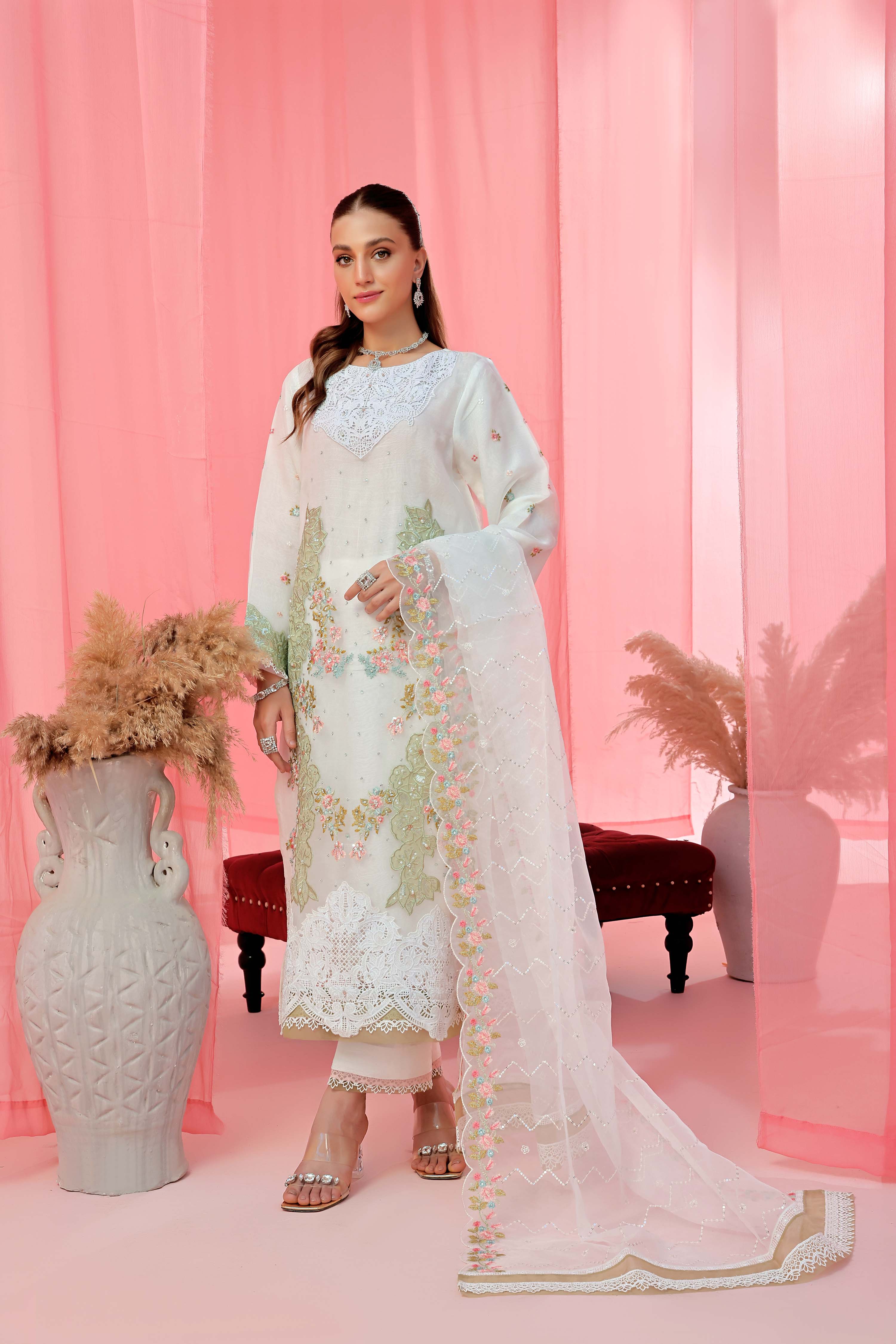 Noori RTW Organza Formal Pret – Chandni