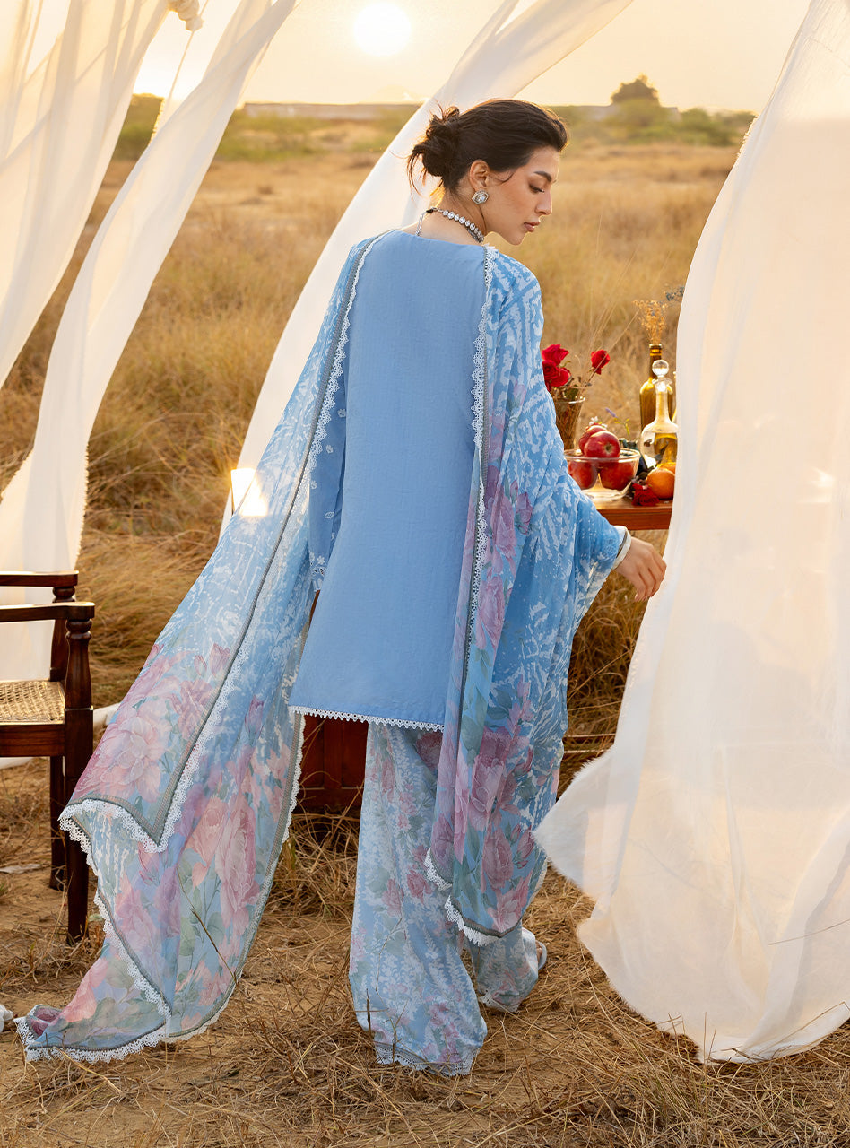 Luxury Lawn Eid Edit – Azule 05