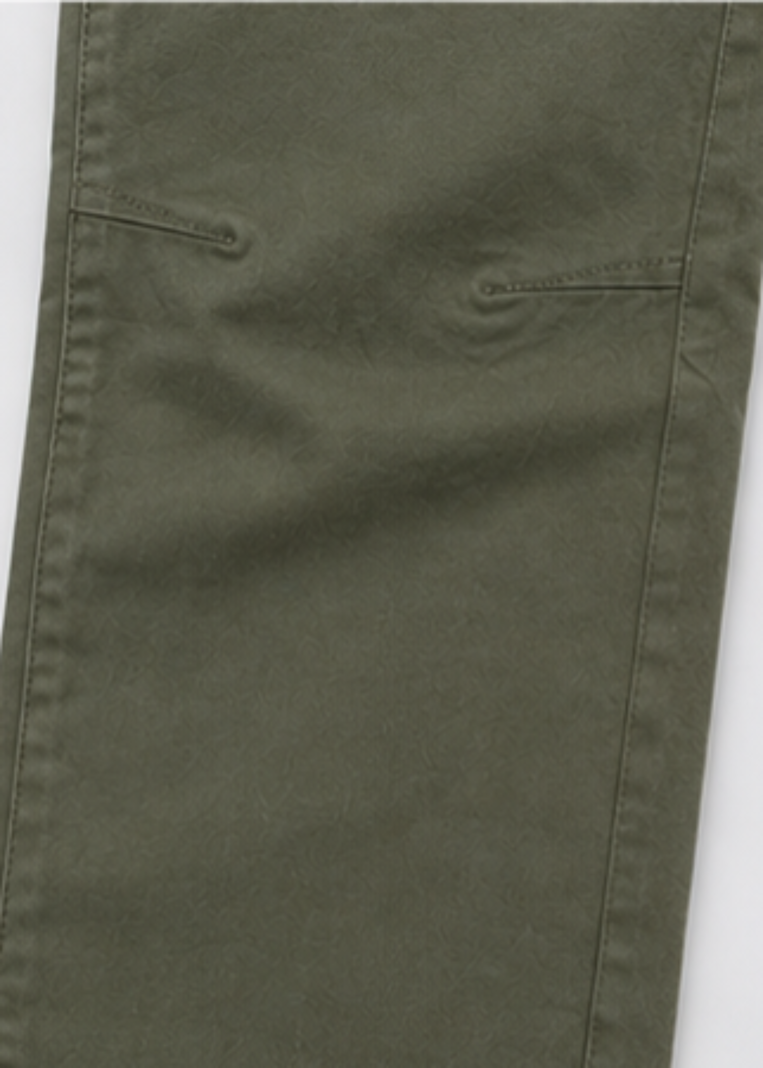 twill cotton Pants in Olive green by Xtramile Official