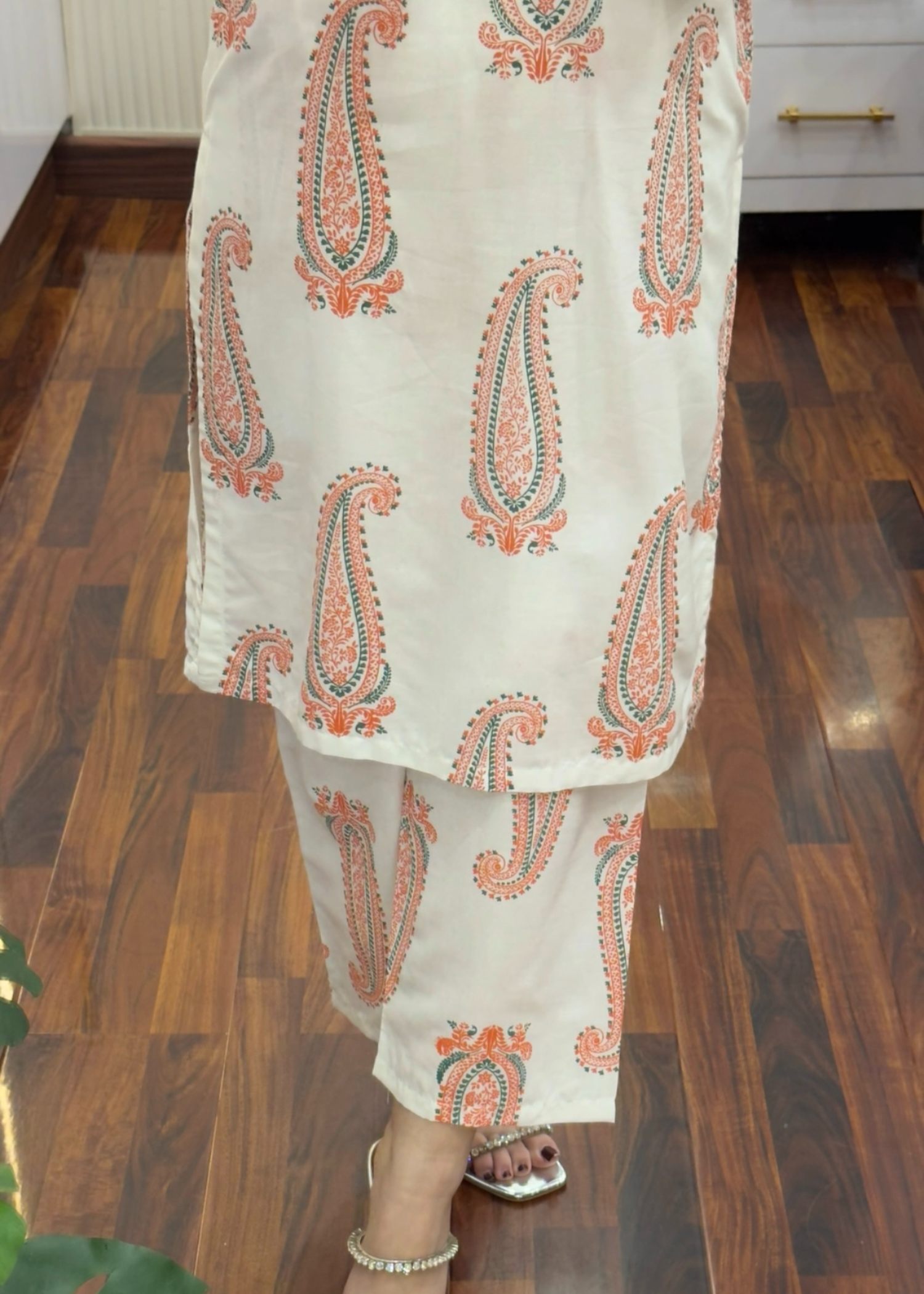 linen Co Ord Sets in White