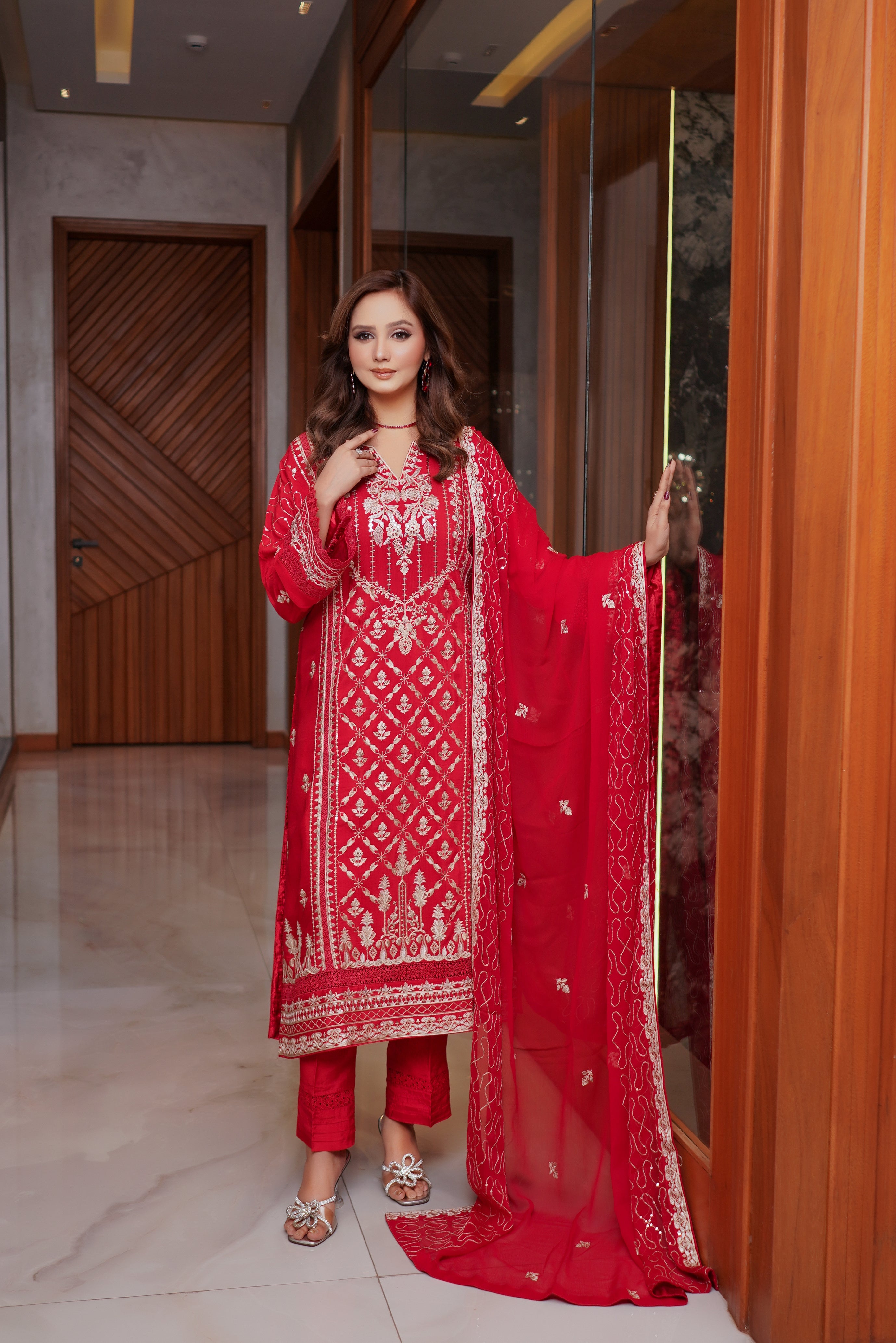 Shamooz Silk Edit Festive Pret Formals – D-2
