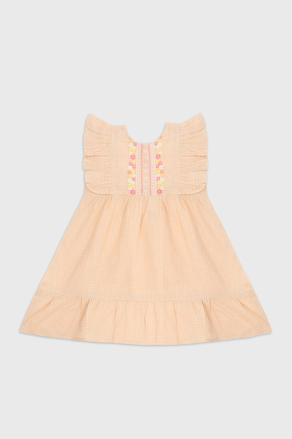 single jersey knit Frock in Pink