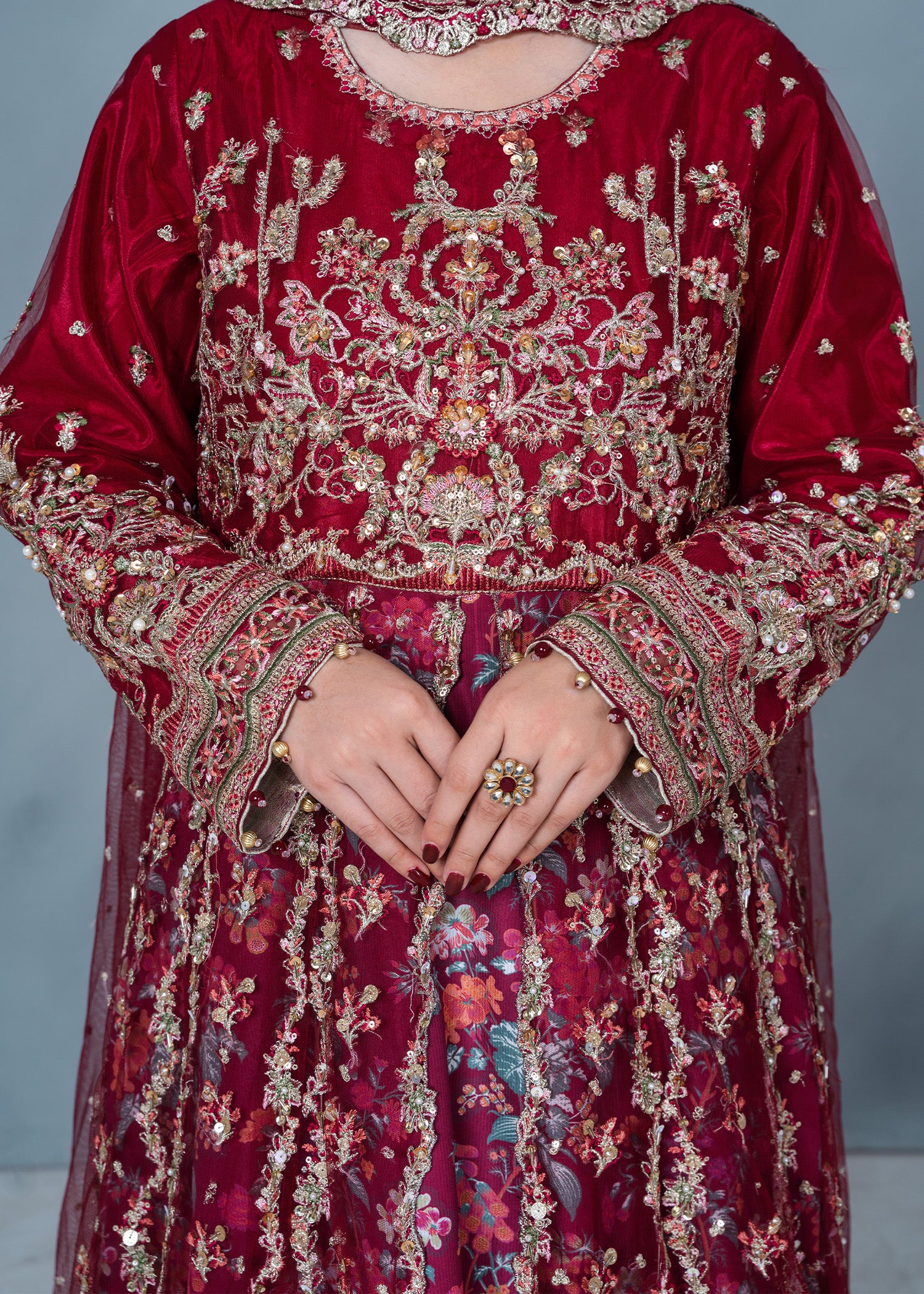 net Maxi in Red