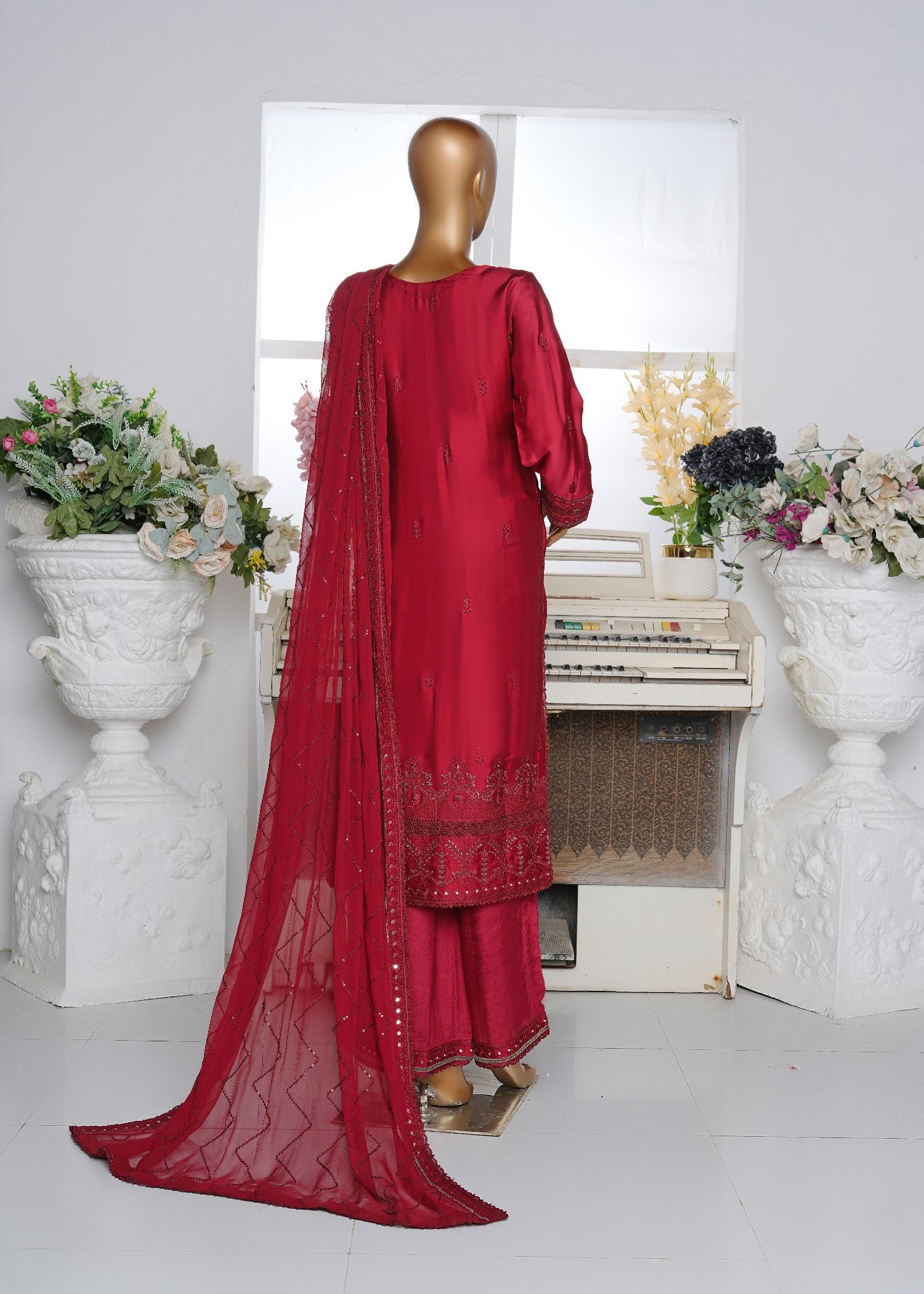 charmuse/shamooz Kurta Set in Red