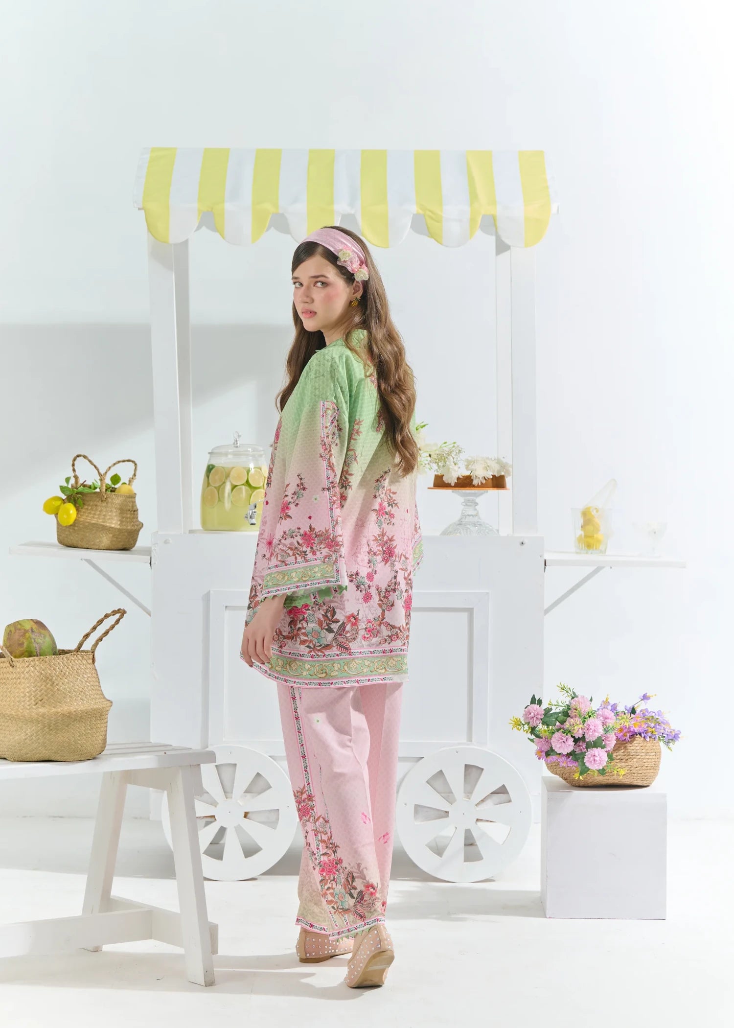 raw silk Co Ord Sets in Multi