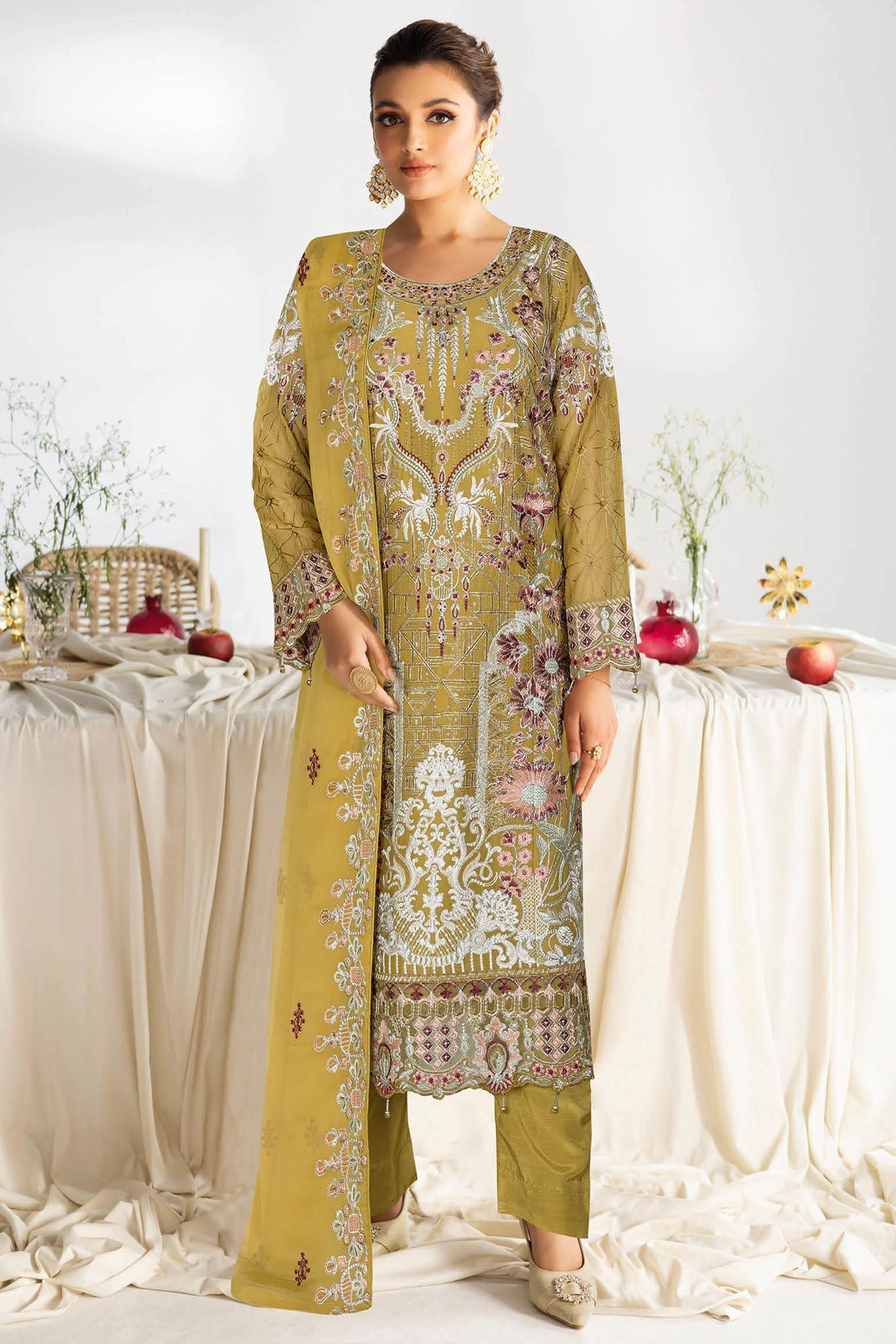 Sangeet Chiffon Formals – B-408