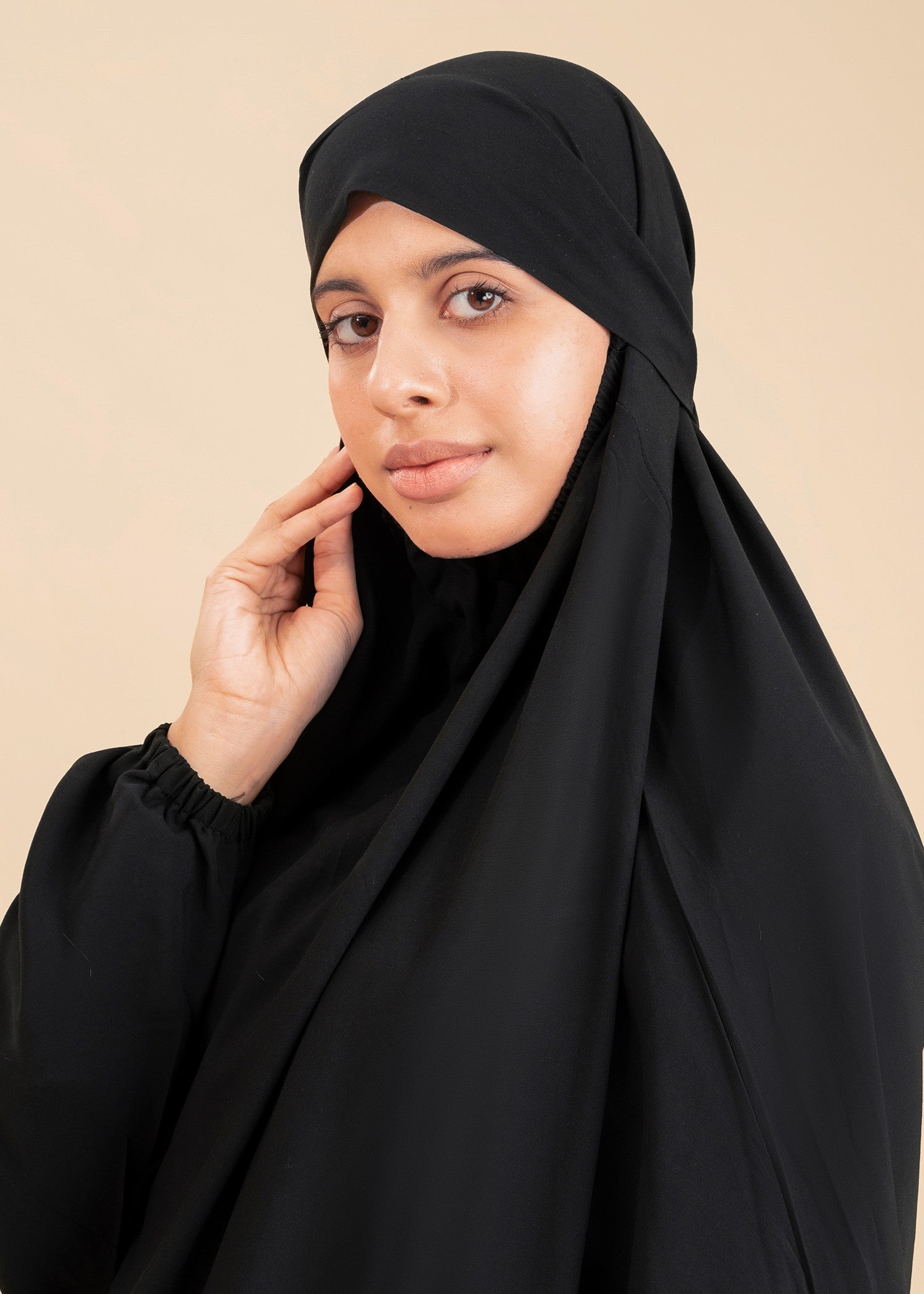 nidha Chaddar in Black