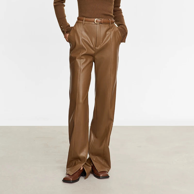 ANNA LEATHER PANTS