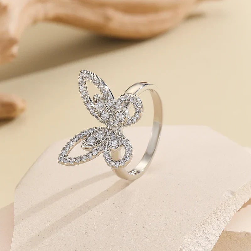 Ring in Silver Color by - Trendy Women Ring ROP6124