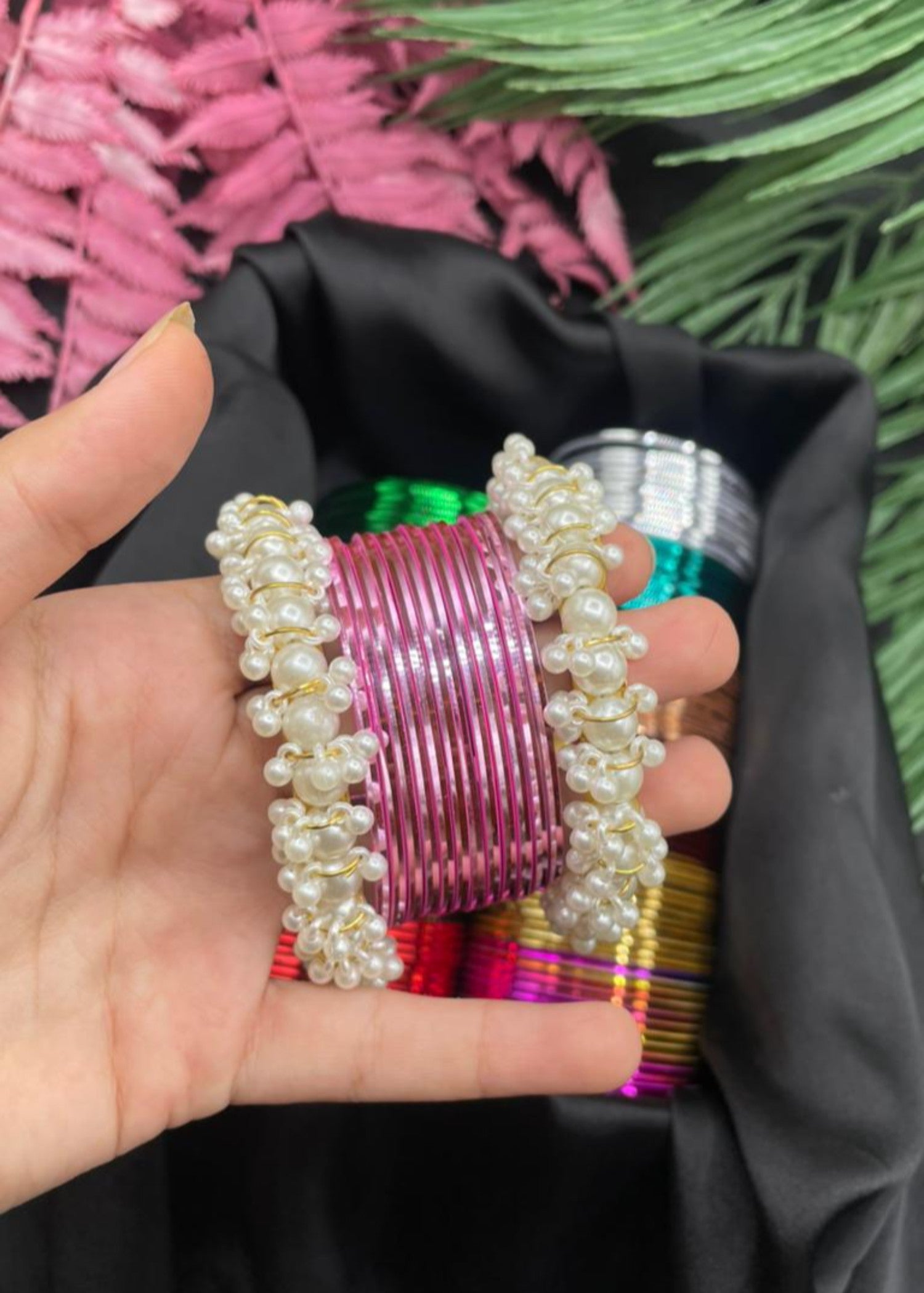 Bangles in Multi Color by - Trendy Women Bangles RTZ0126