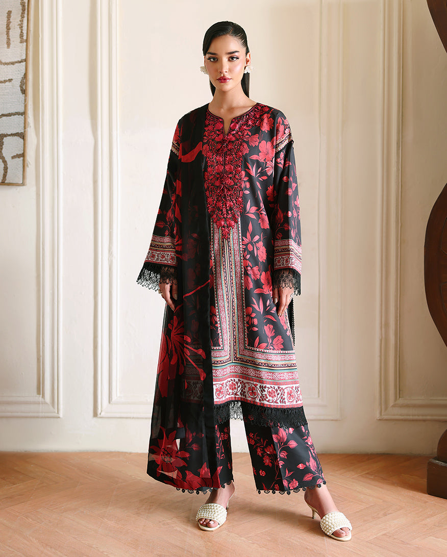 Eclat Garden Printed Lawn – Iris Garden
