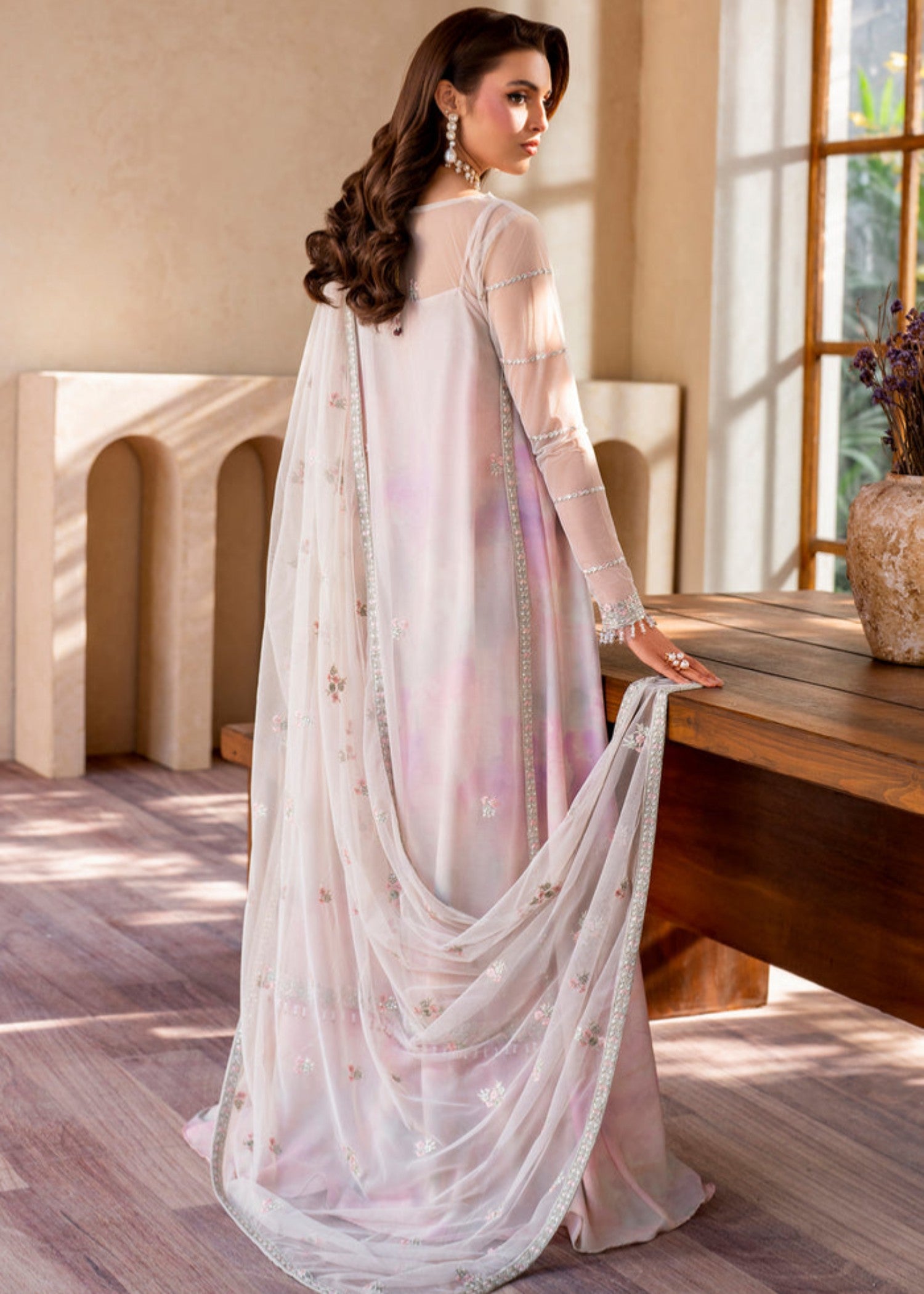net Sharara in Lilac