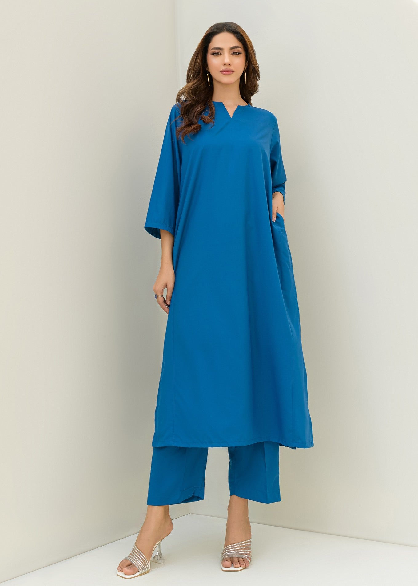 viscose Co ord Sets in Blue
