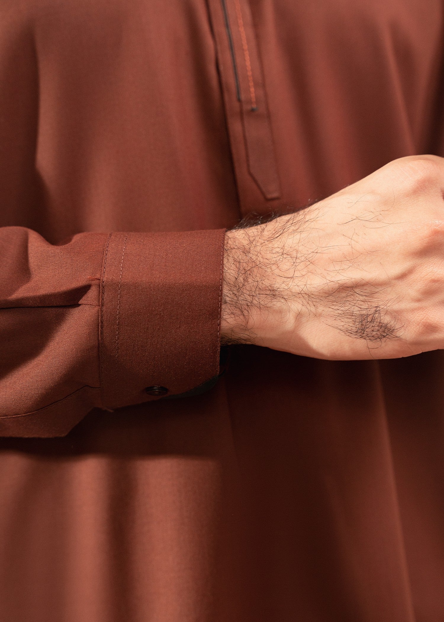 wash & wear Shalwar Kameez in Brown