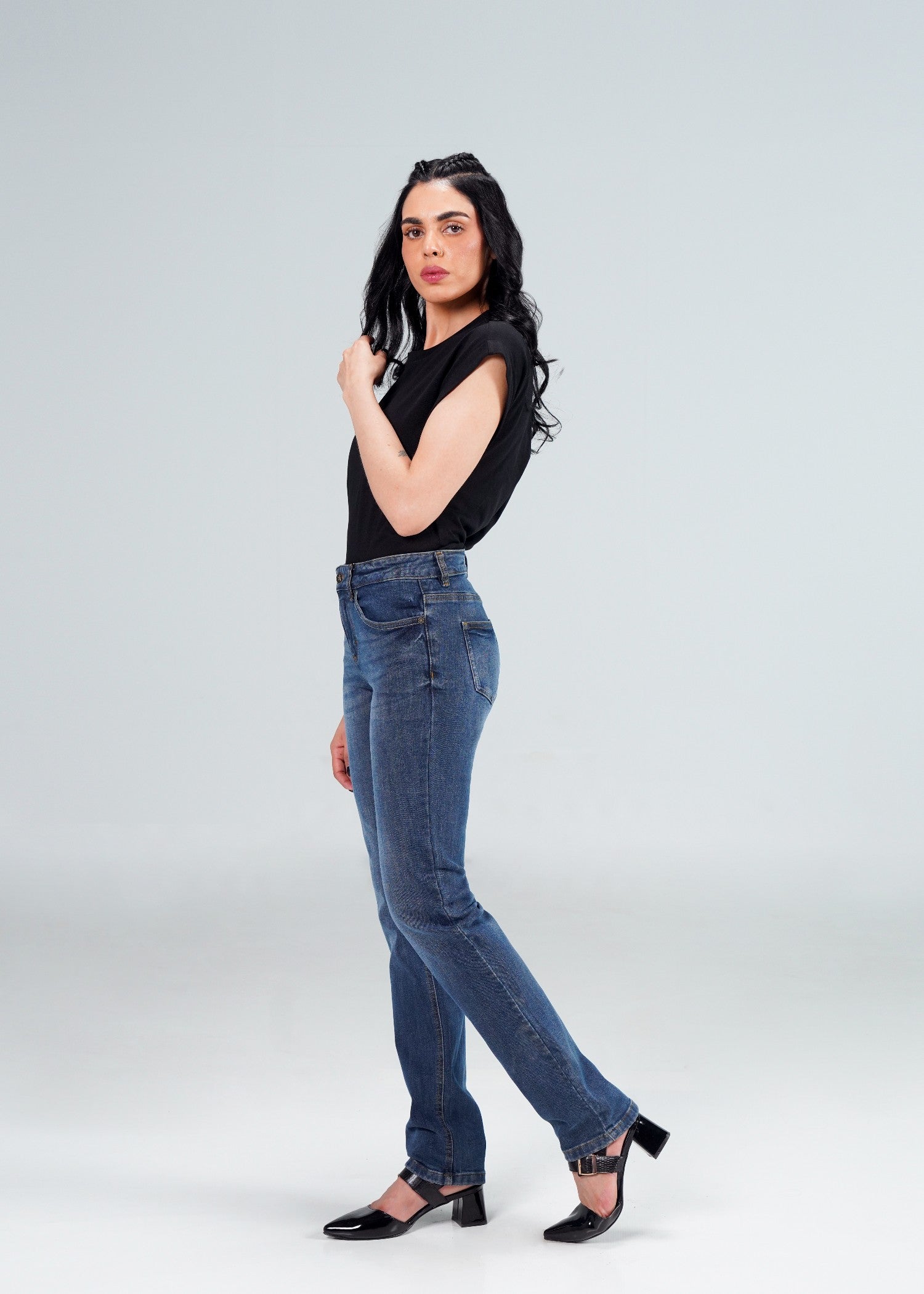 stretch denim Jeans in Blue