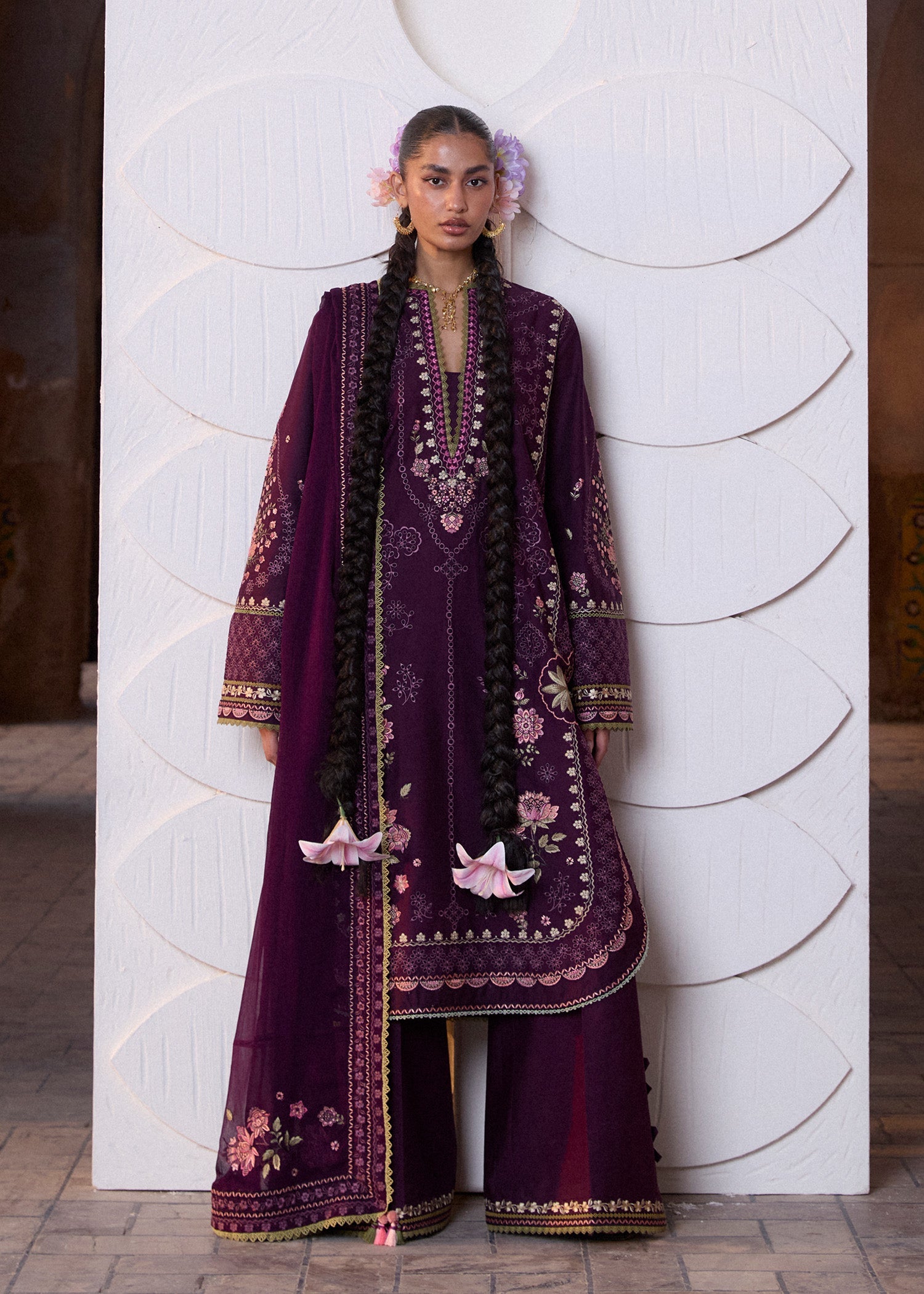 Zan Festive Luxury Lawn – Banafsh