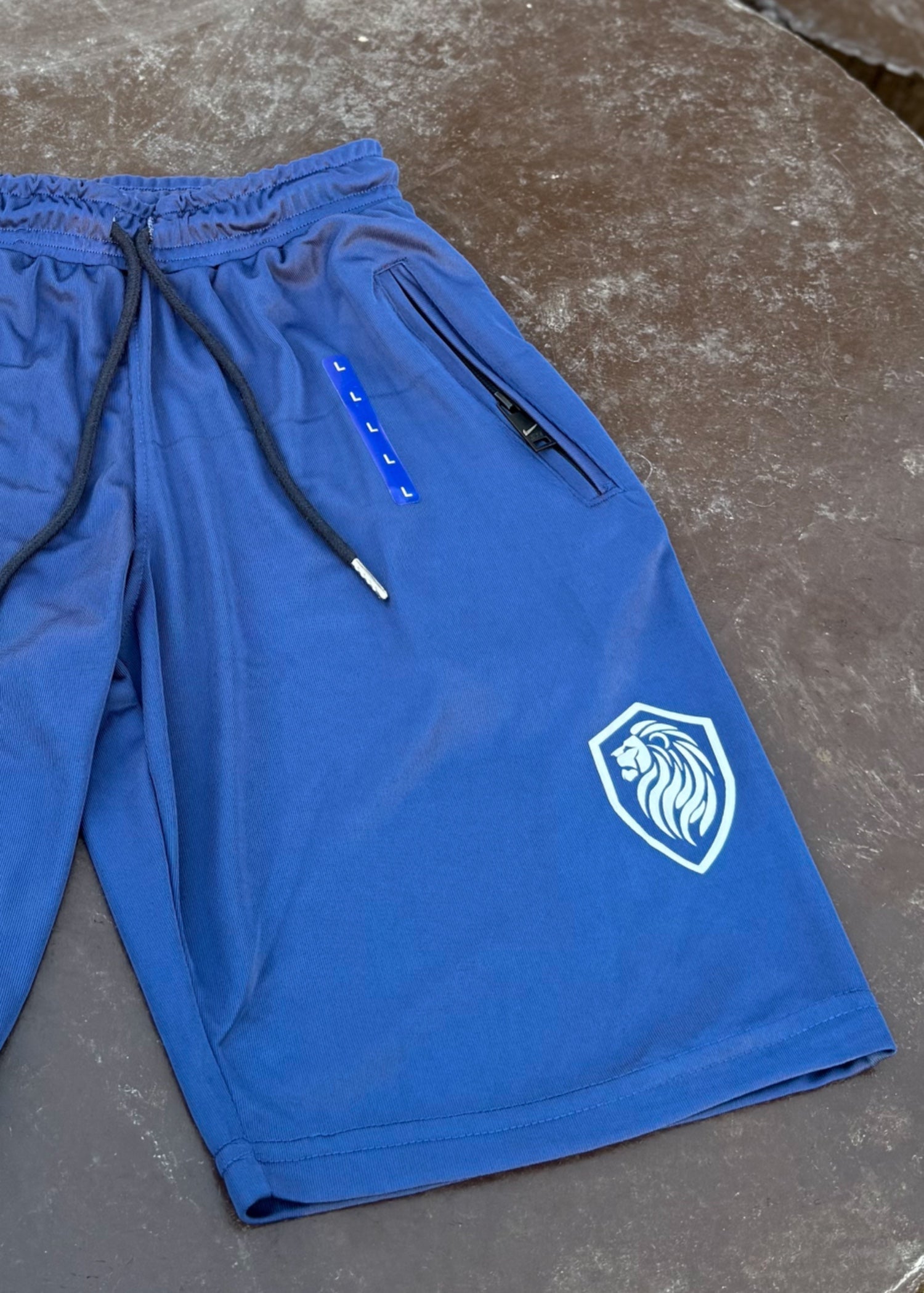 polyester Shorts in Dark blue
