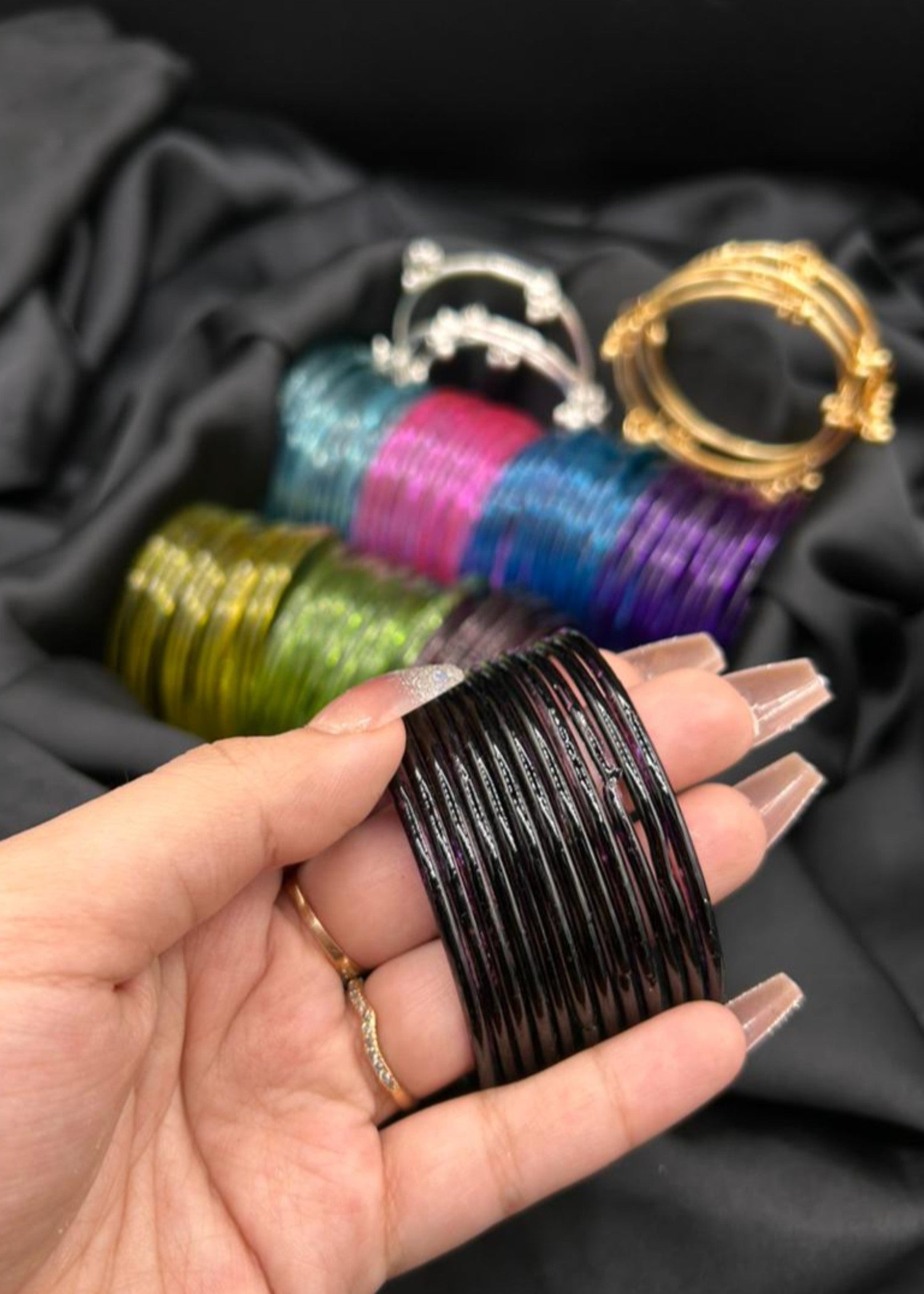 Bangles in Multi Color by - Trendy Women Bangles JAI3059