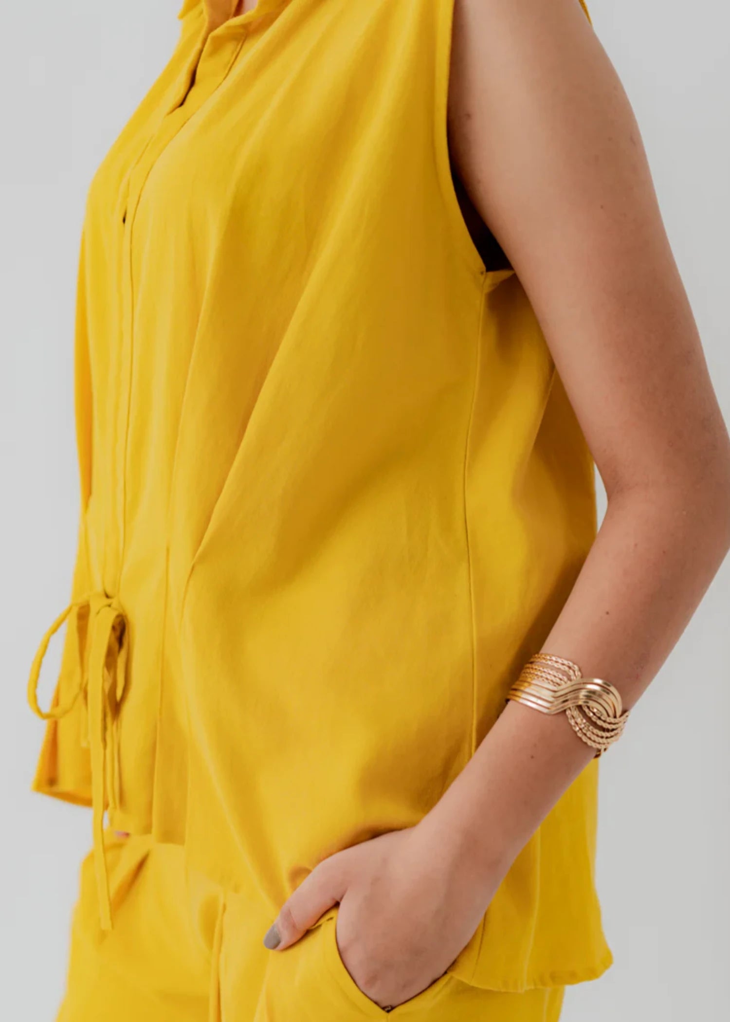 cotton Top in Yellow