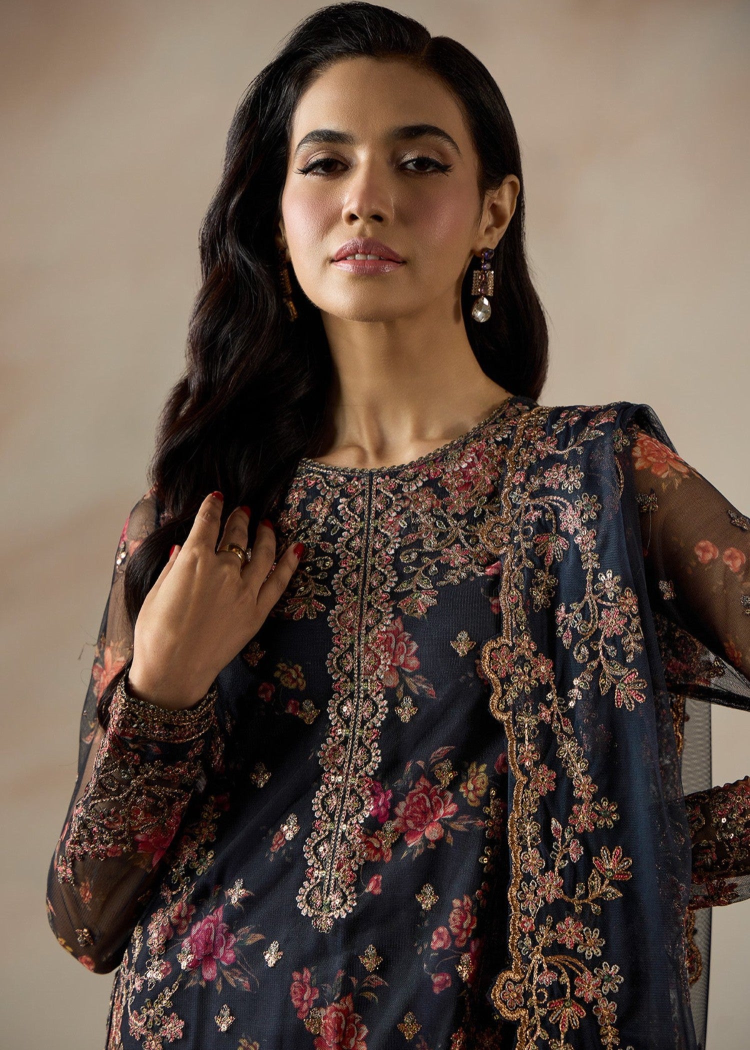 net Sharara in Blue