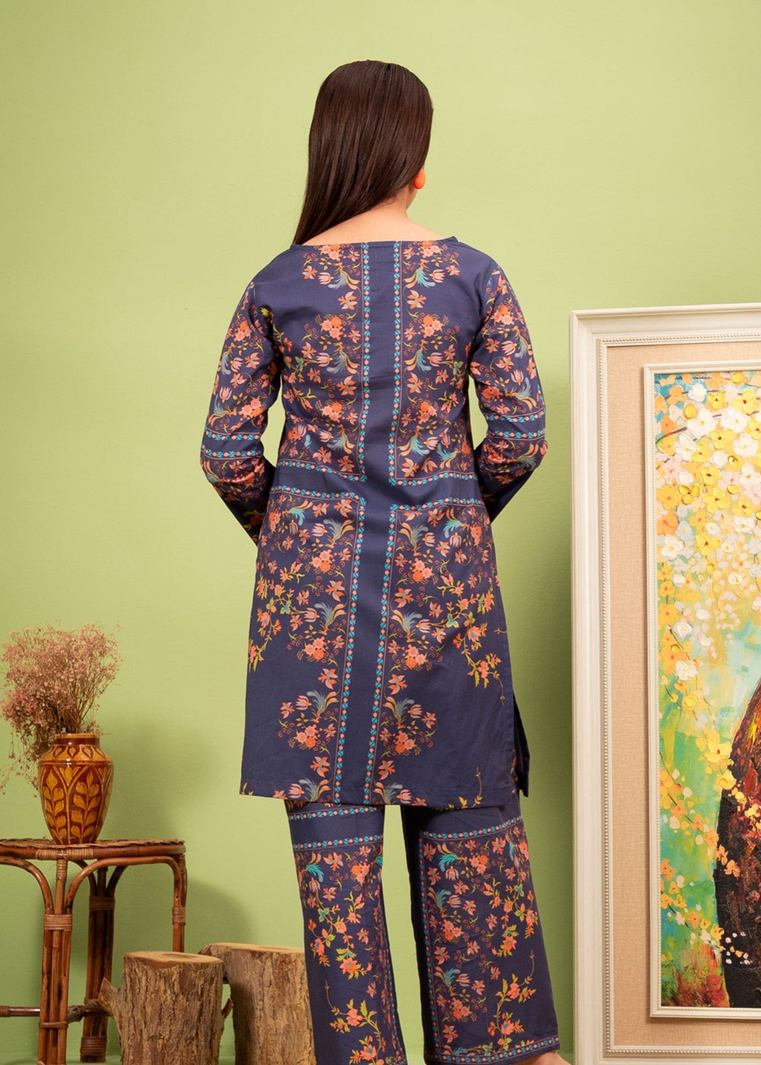 Co Ord Sets in Blue violet