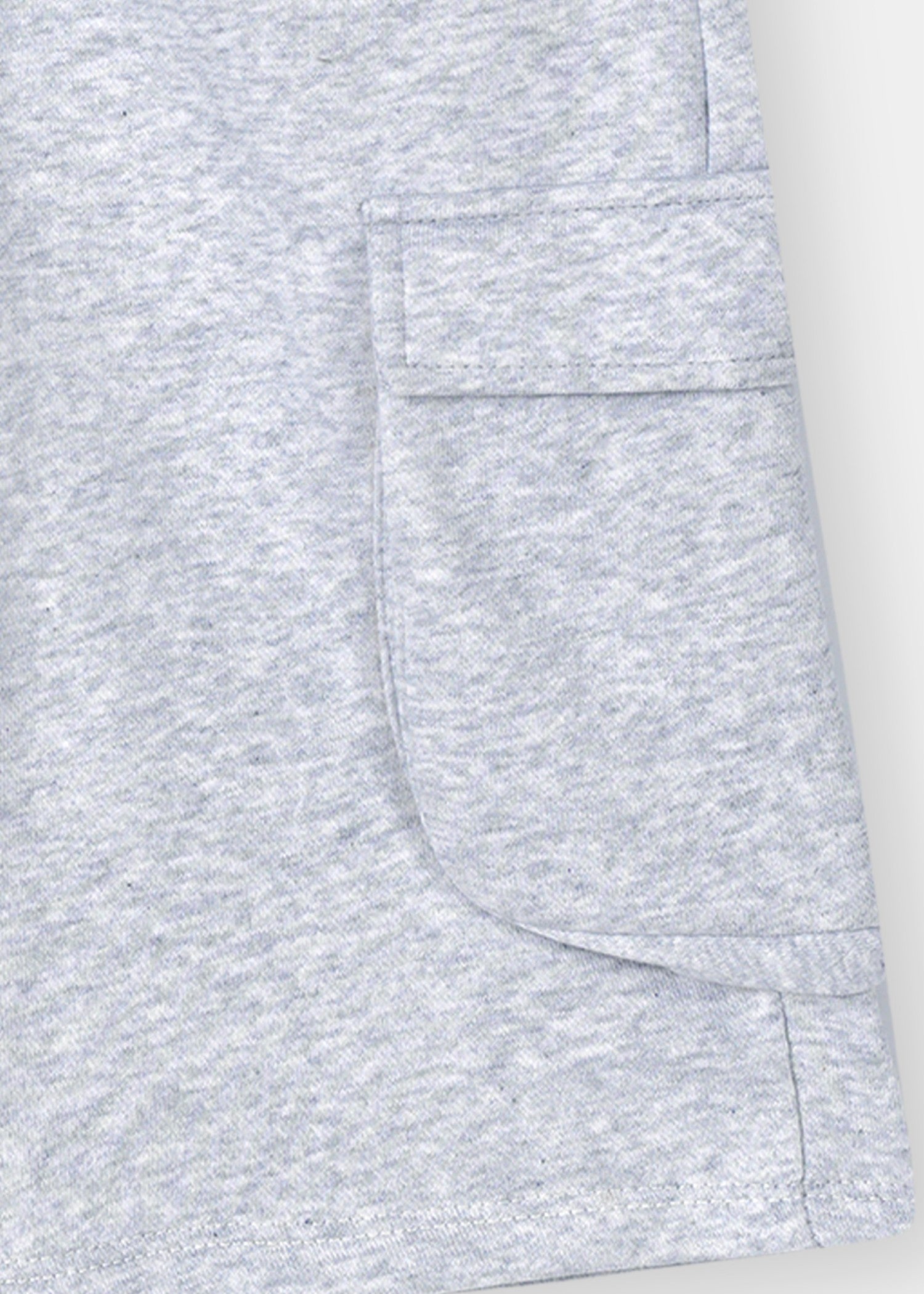 pure cotton Shorts in Pastel grey