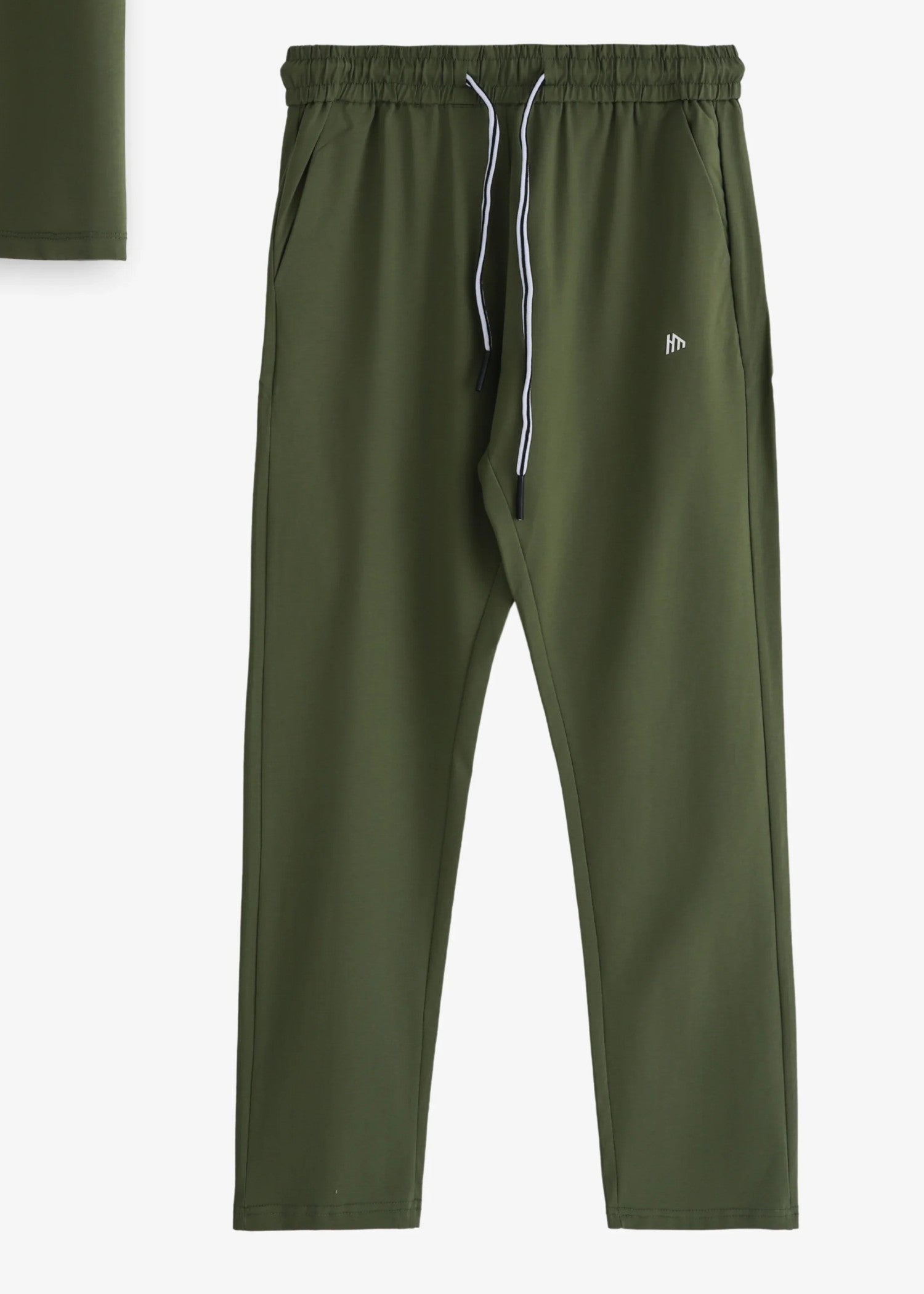 cotton Tracksuit in Olive green