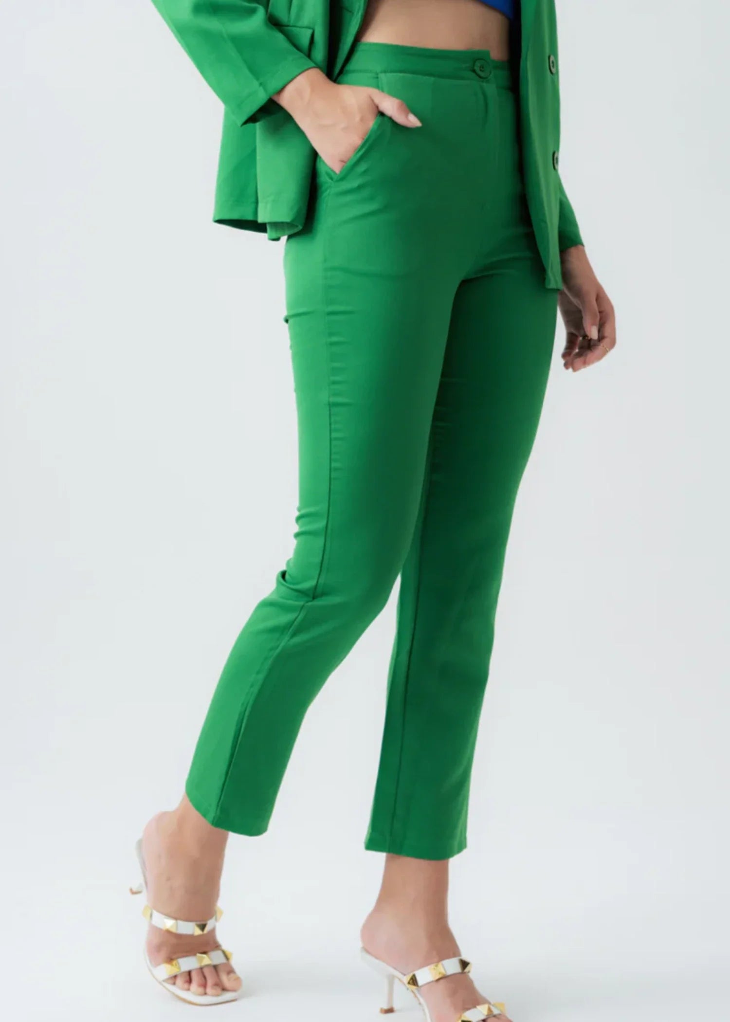 spandex Pants in Green