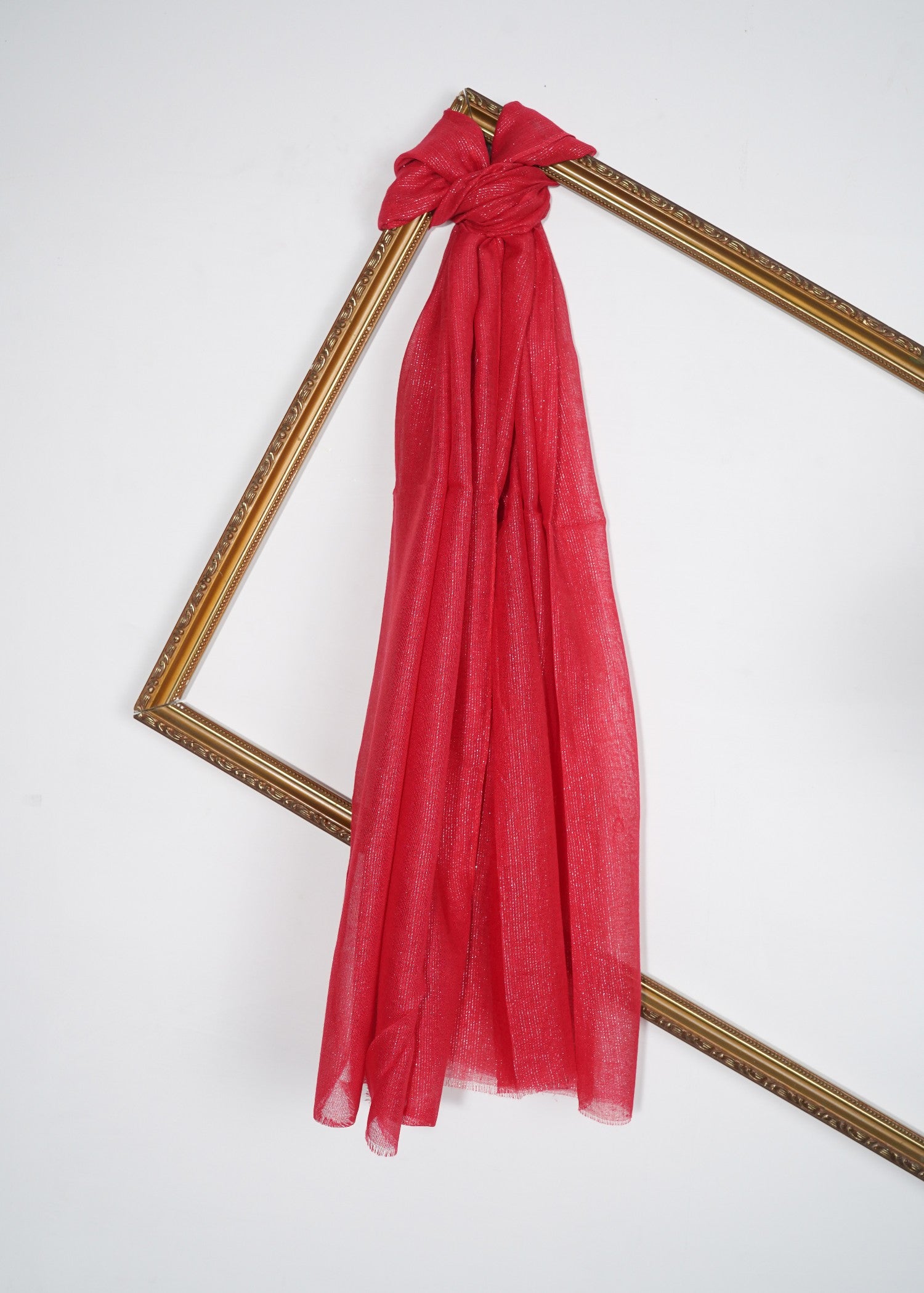 zari lawn Hijab in Taffy pink