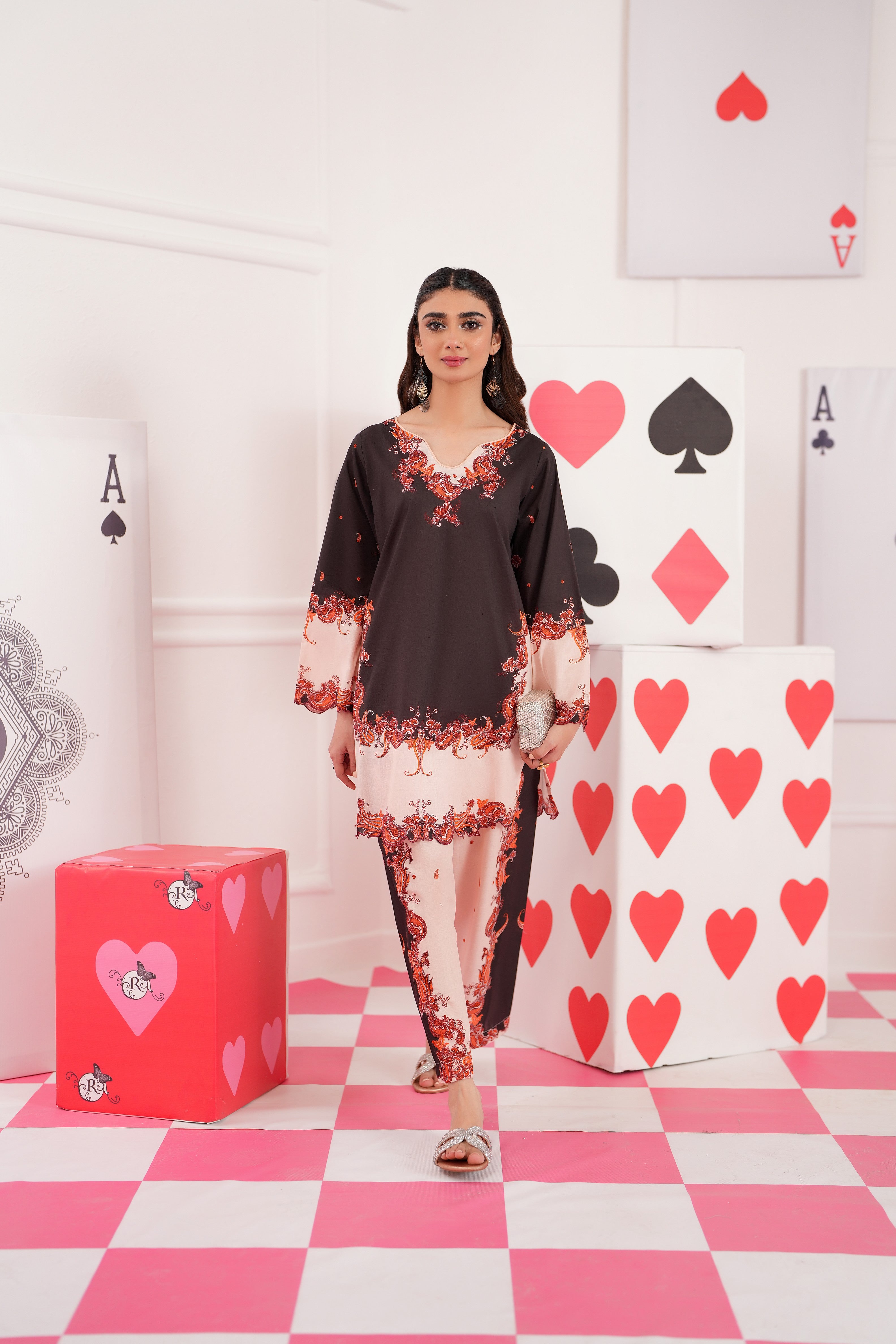 Regalia Cocoon Basic Pret Co-Ord – CBV2-6