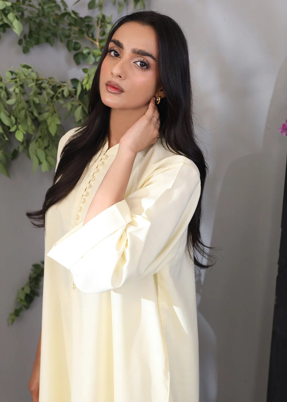 polyester Co Ord Sets in Beige