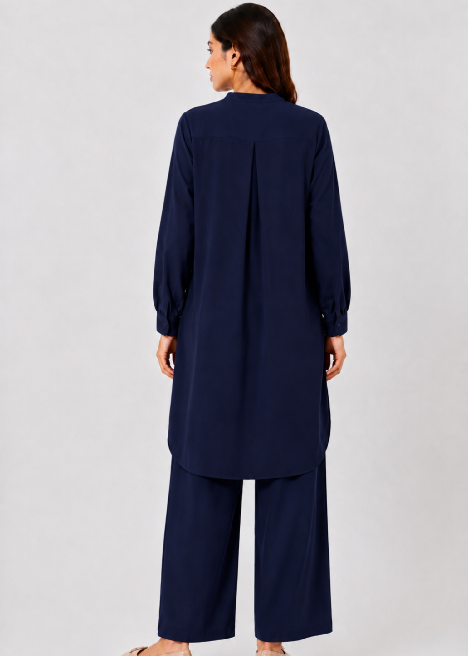 linen Co Ord Sets in Midnight blue