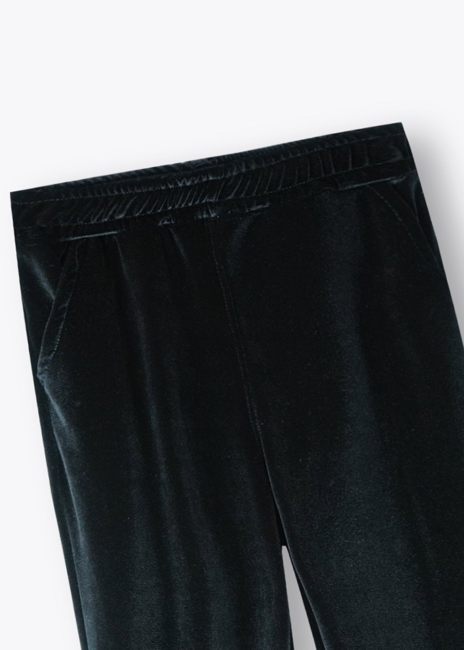 velvet Tracksuit in Jet black