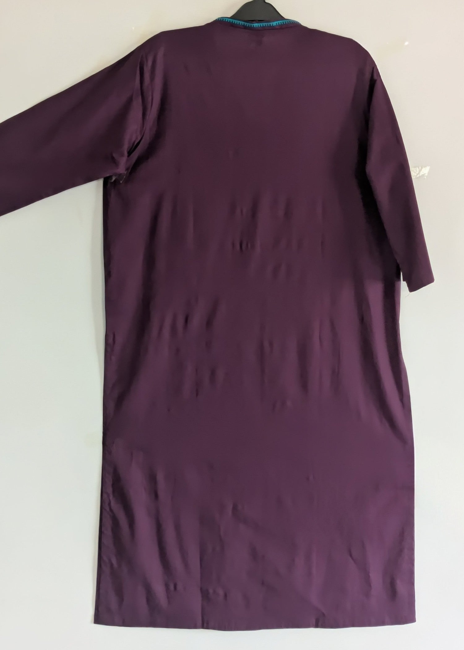 lawn cotton Kurta Set in Purple
